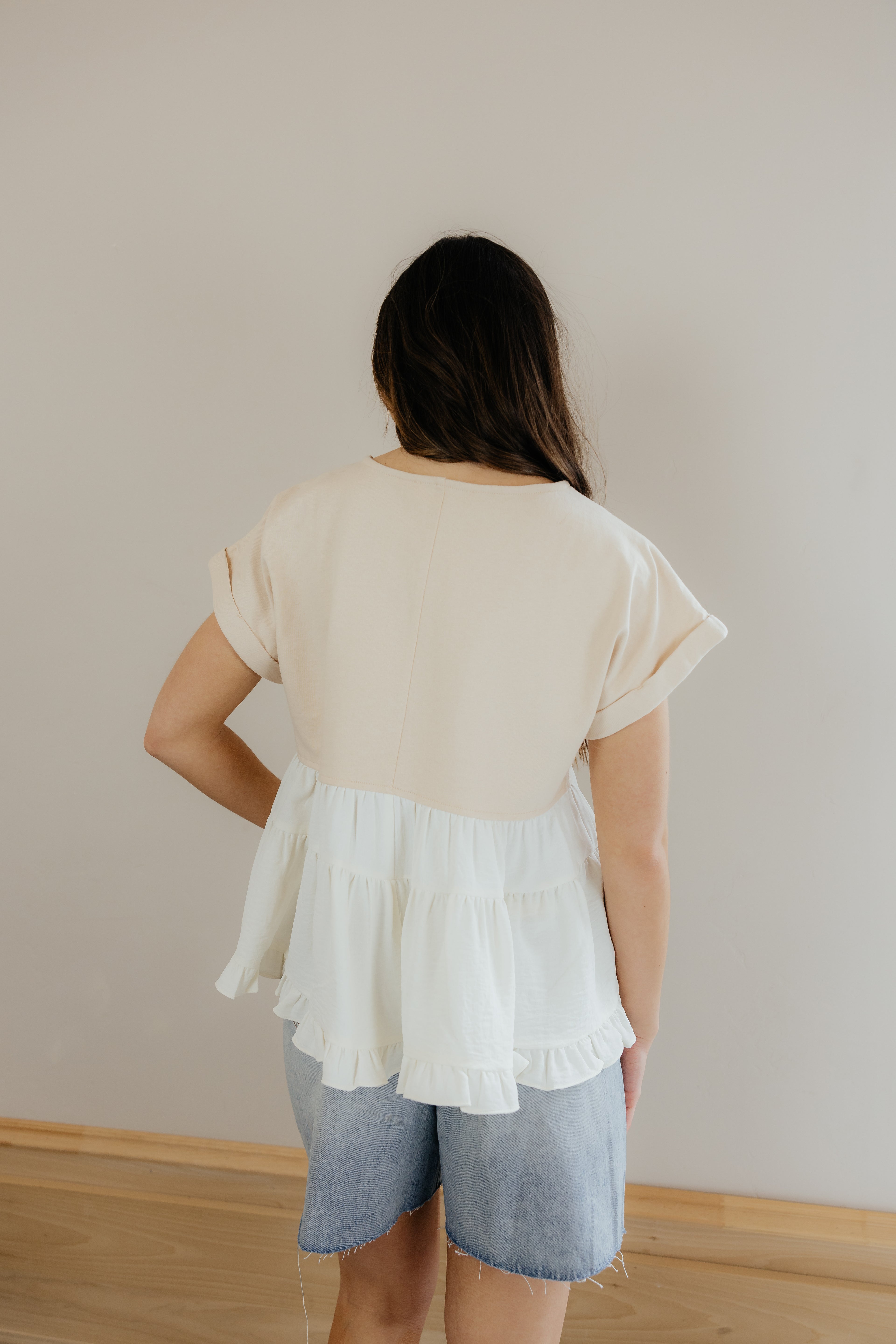 Flirty Frills Top
