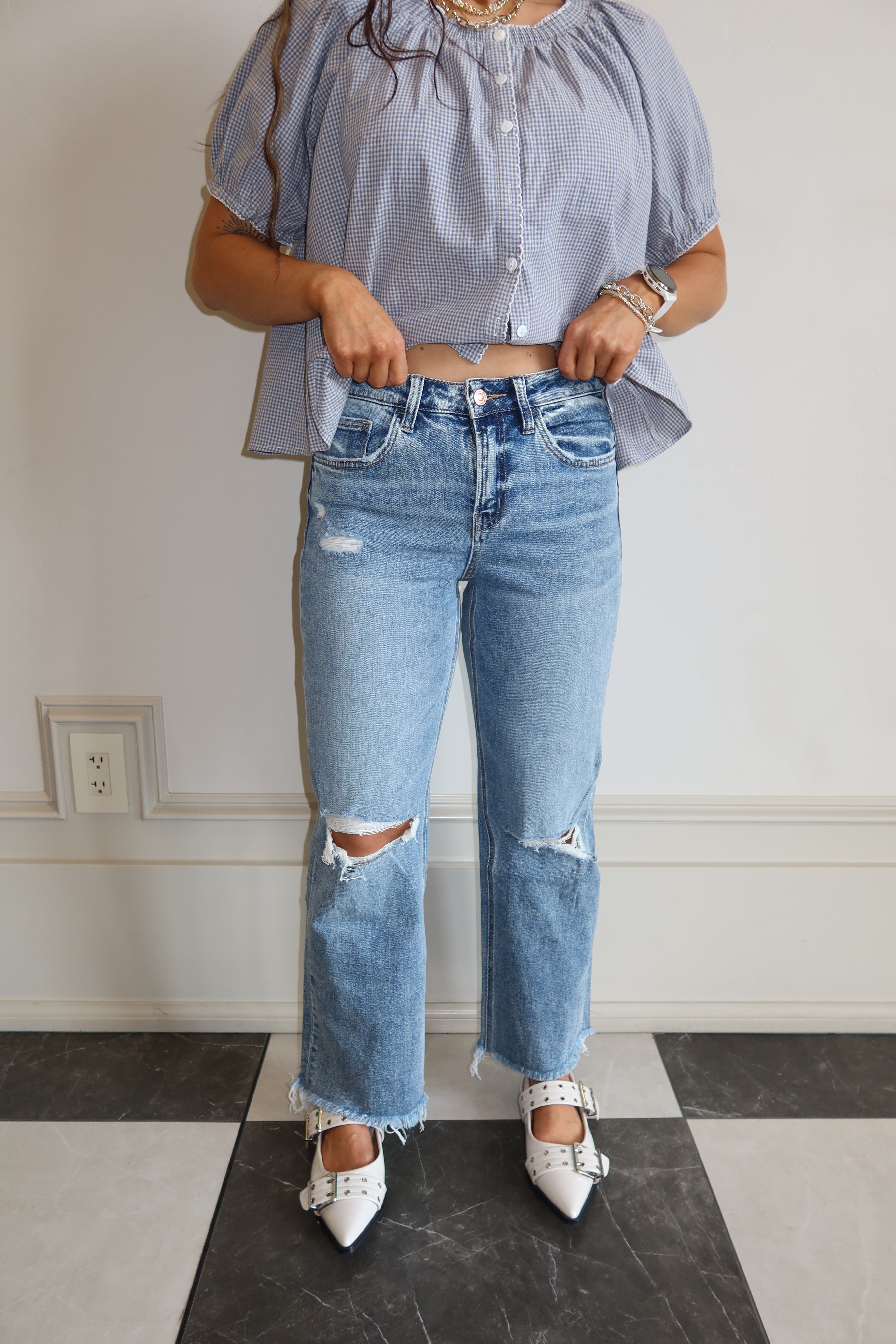 Elowen Distressed Jean