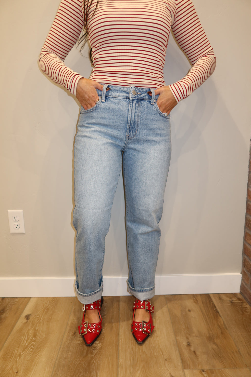 Kendall Straight Leg Jean