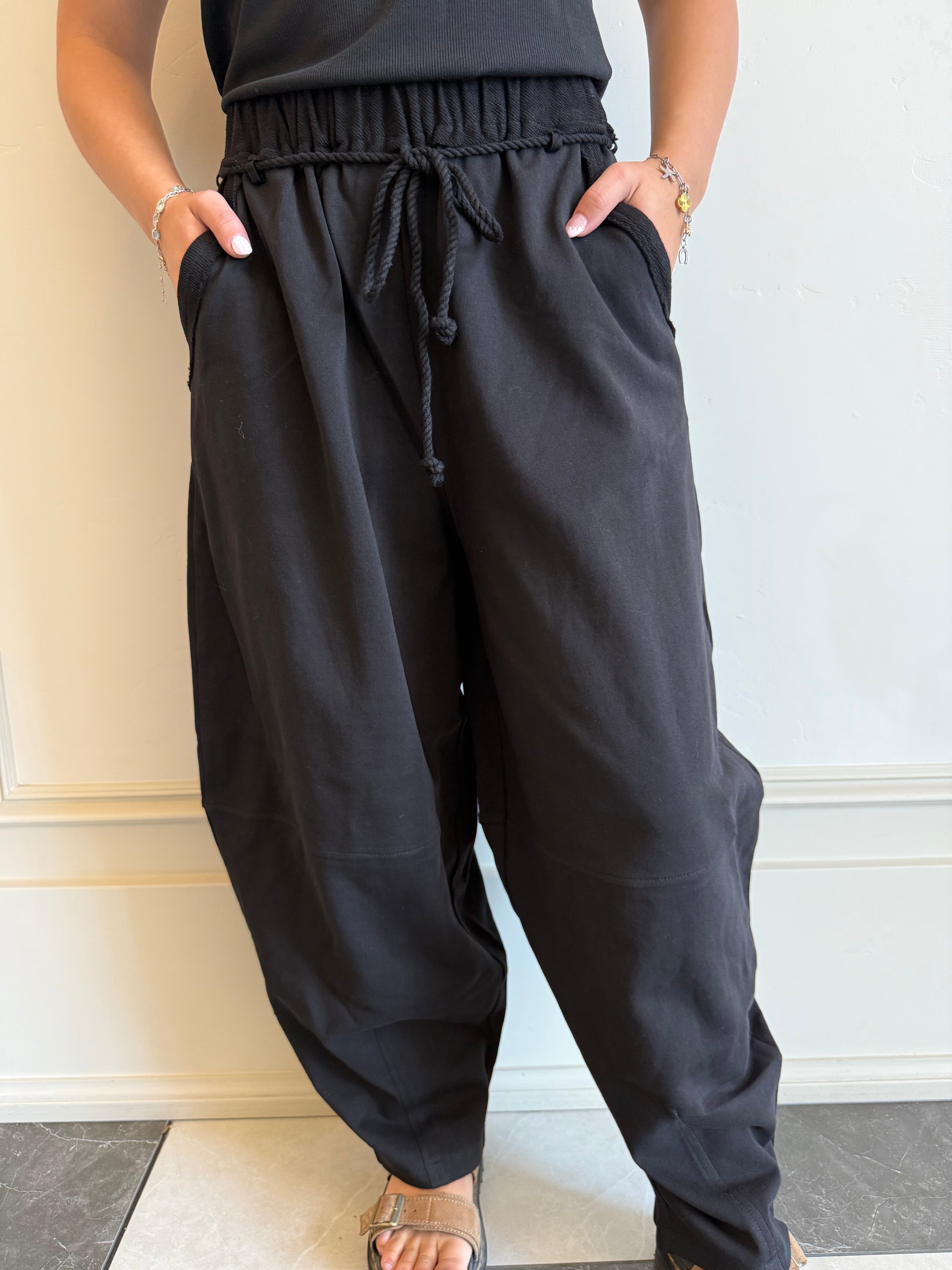 Midnight Remix Barrel Joggers