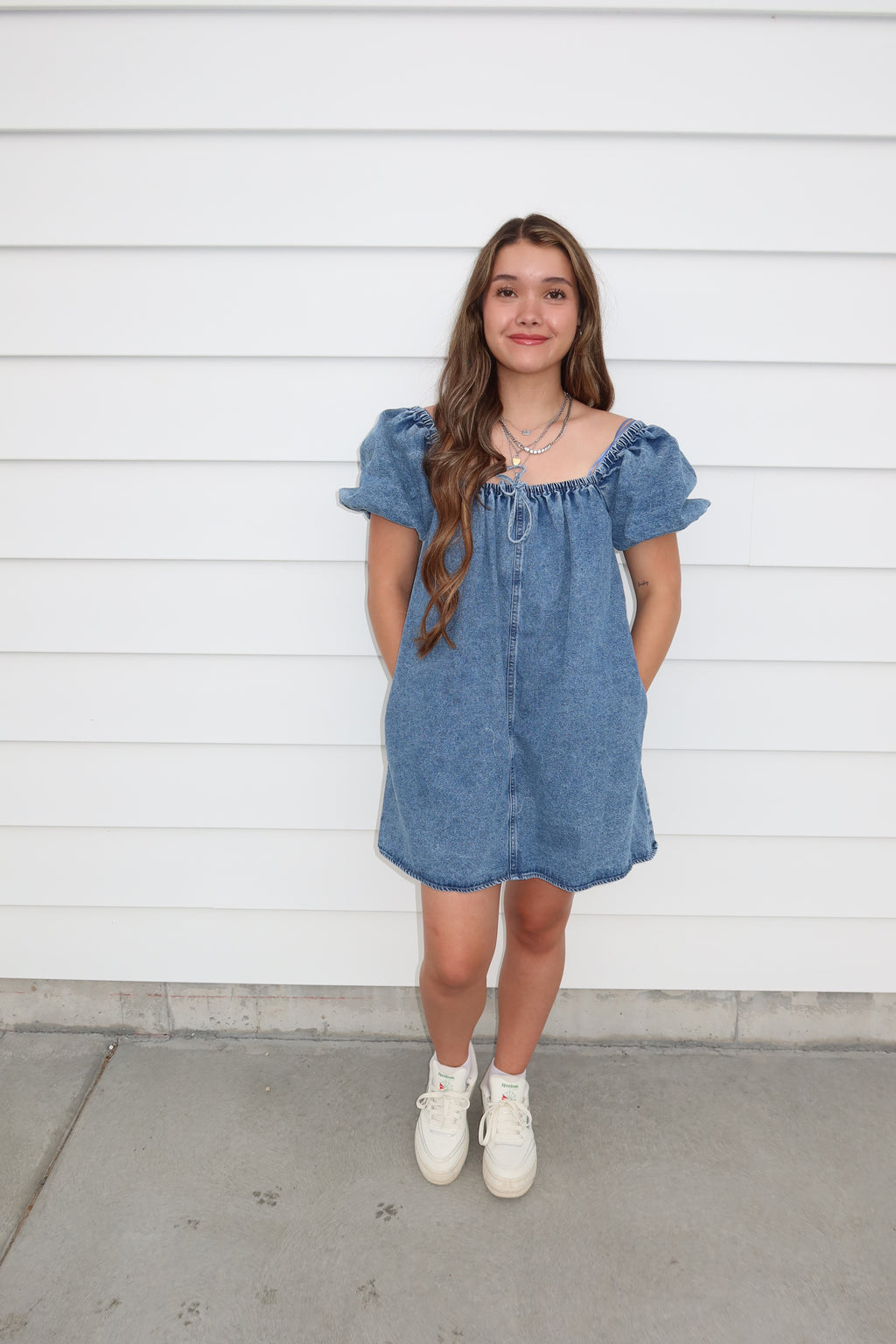 The Georgia Denim Dress