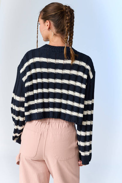 Natalie Striped Sweater