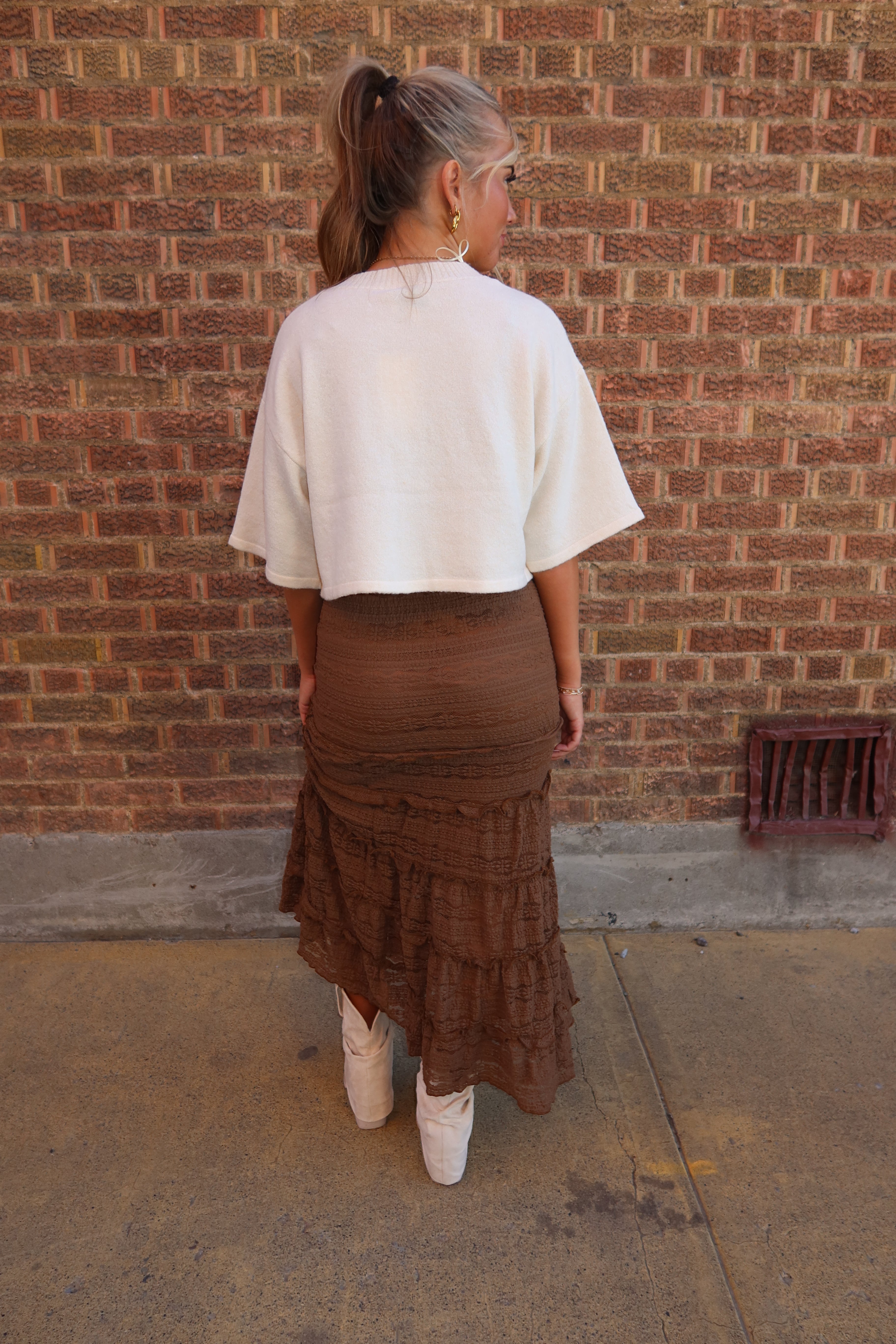 Falling For You Skirt