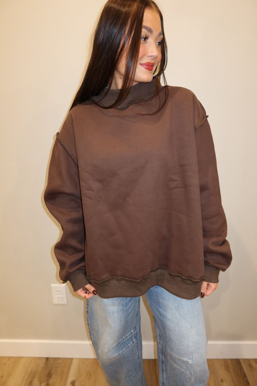 Late Start Mockneck