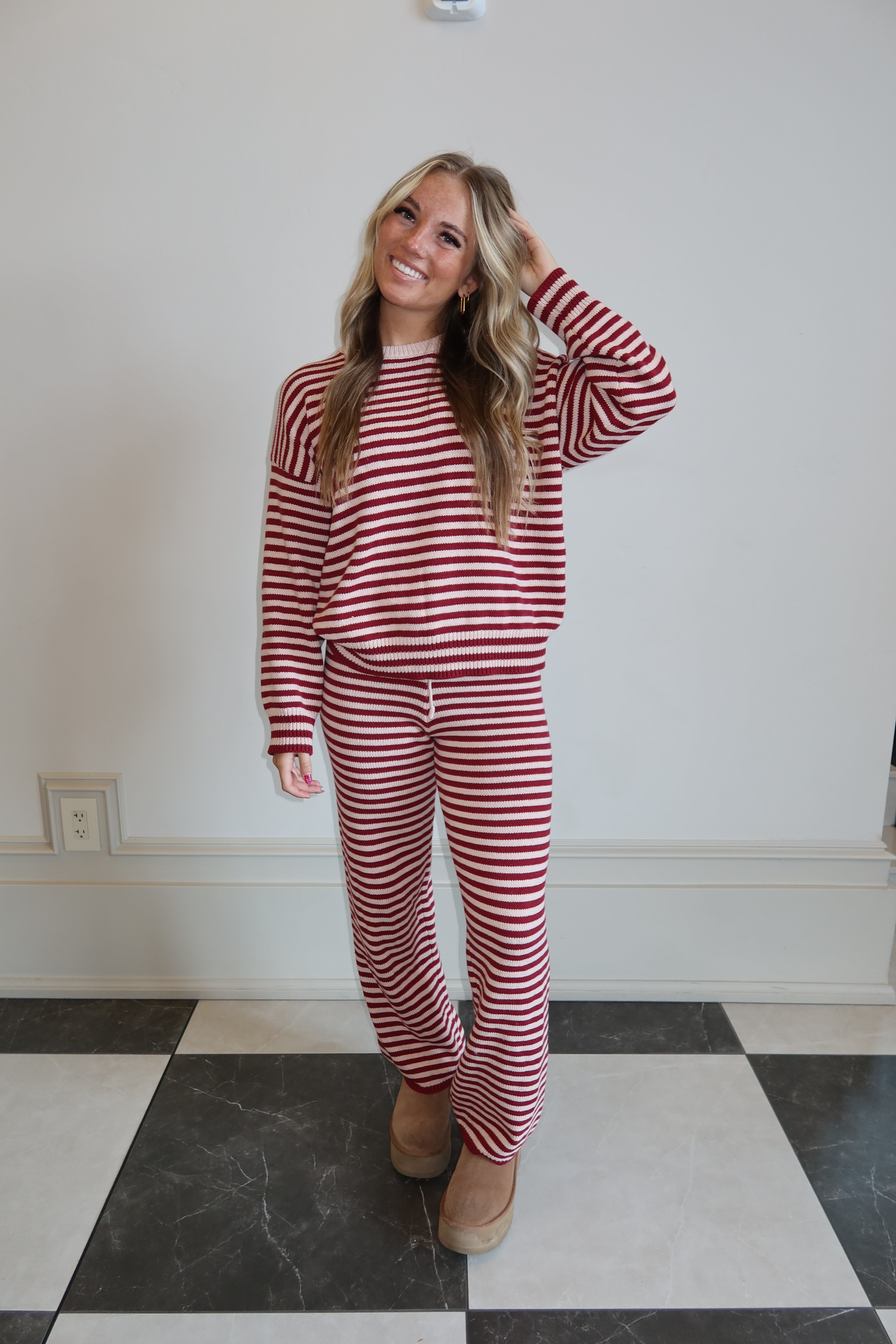 Berry Bloom Sweater Set