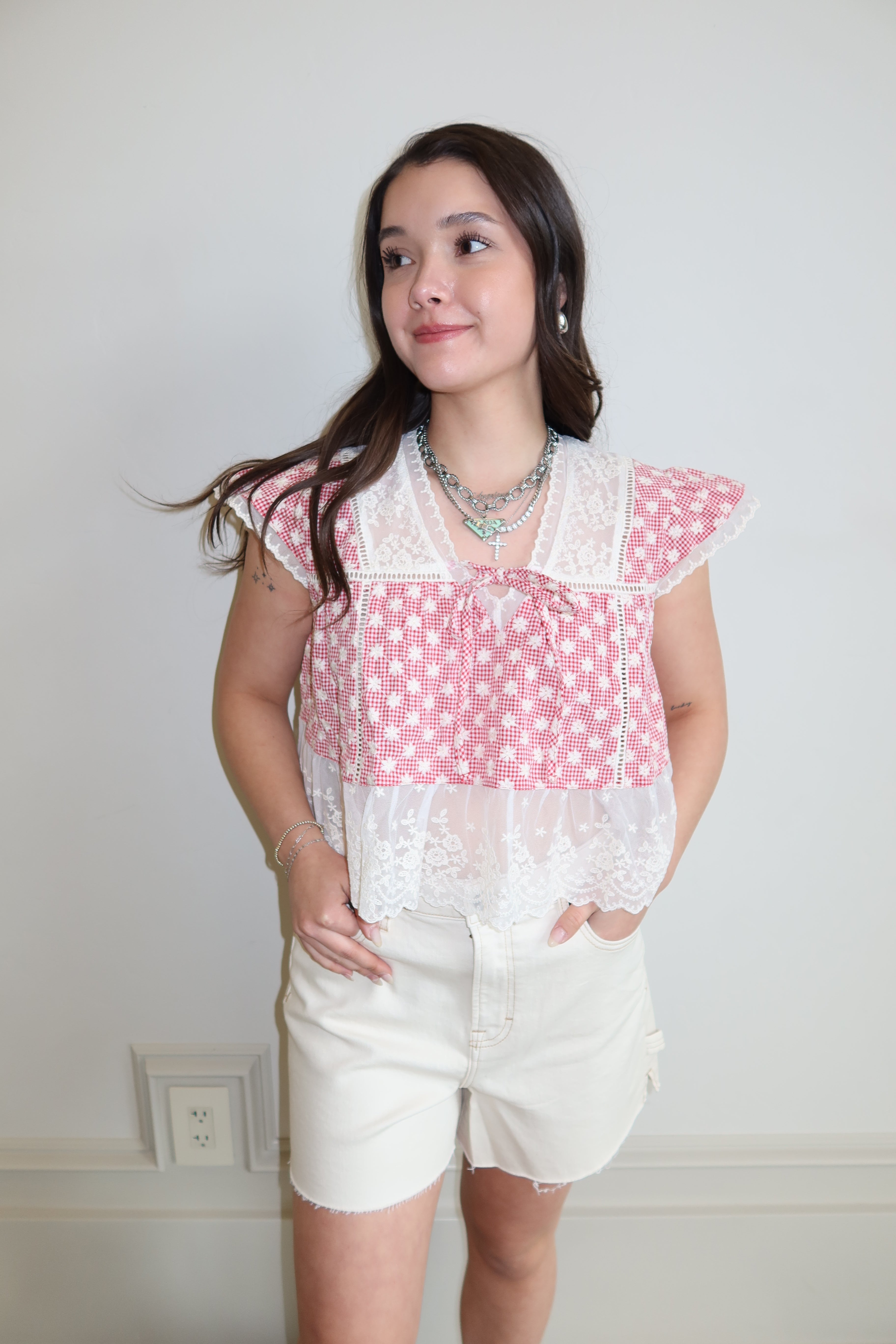 The Cherry Blossom Lace Blouse
