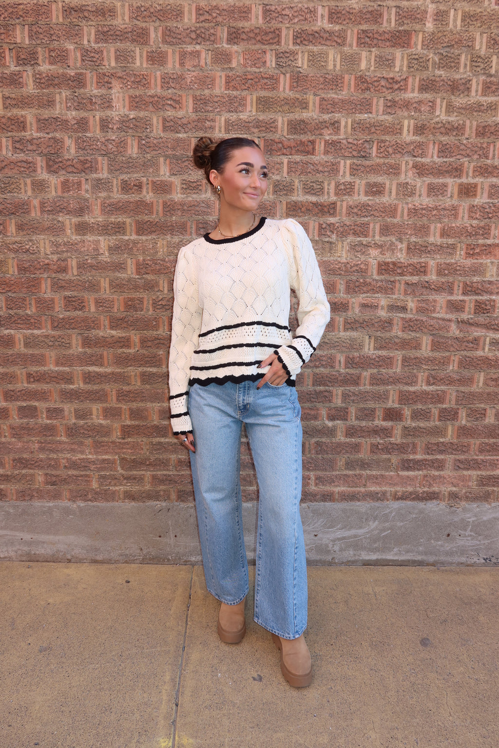 Ivory Elegance Knit