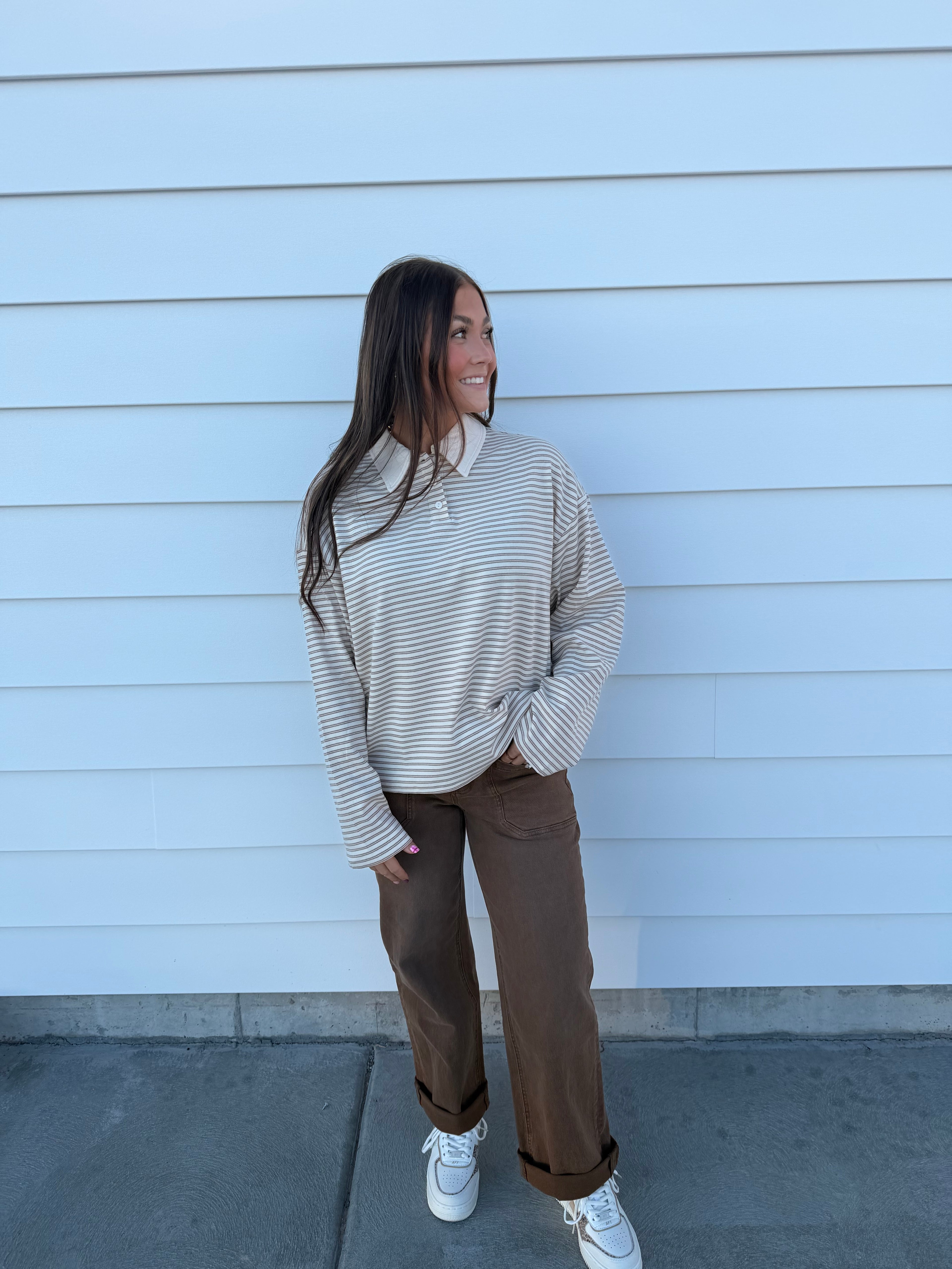 Sandstone Stripe Pullover