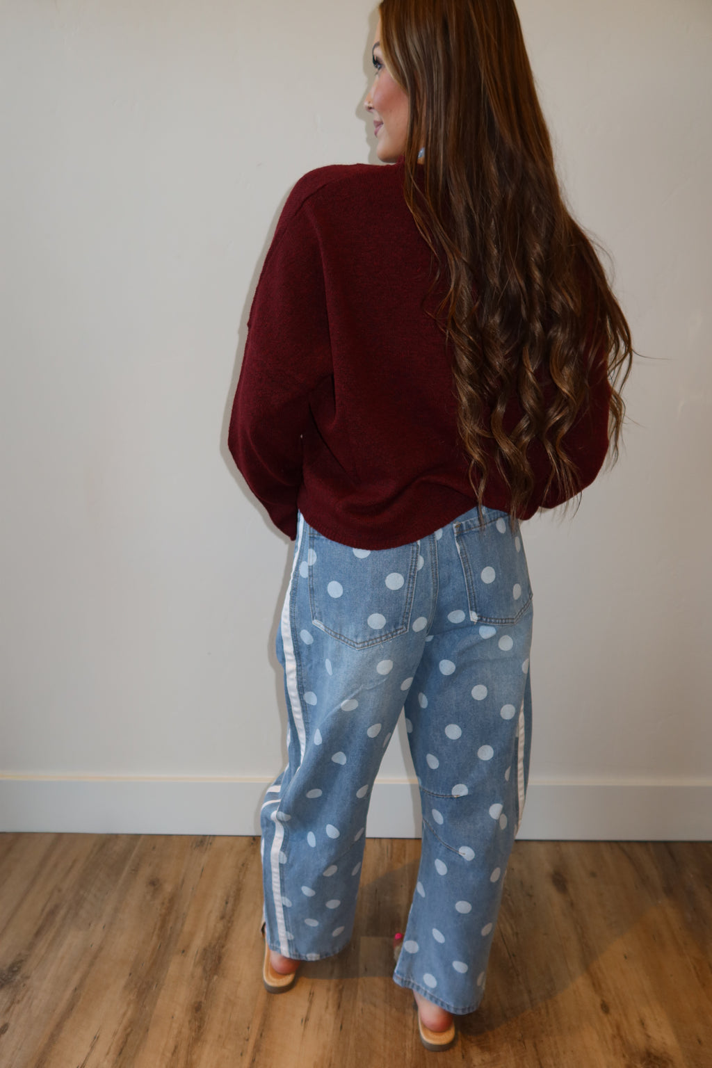 Cranberry kiss sweater