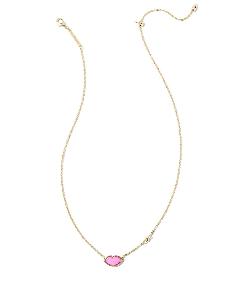 Lips Pendant Necklace