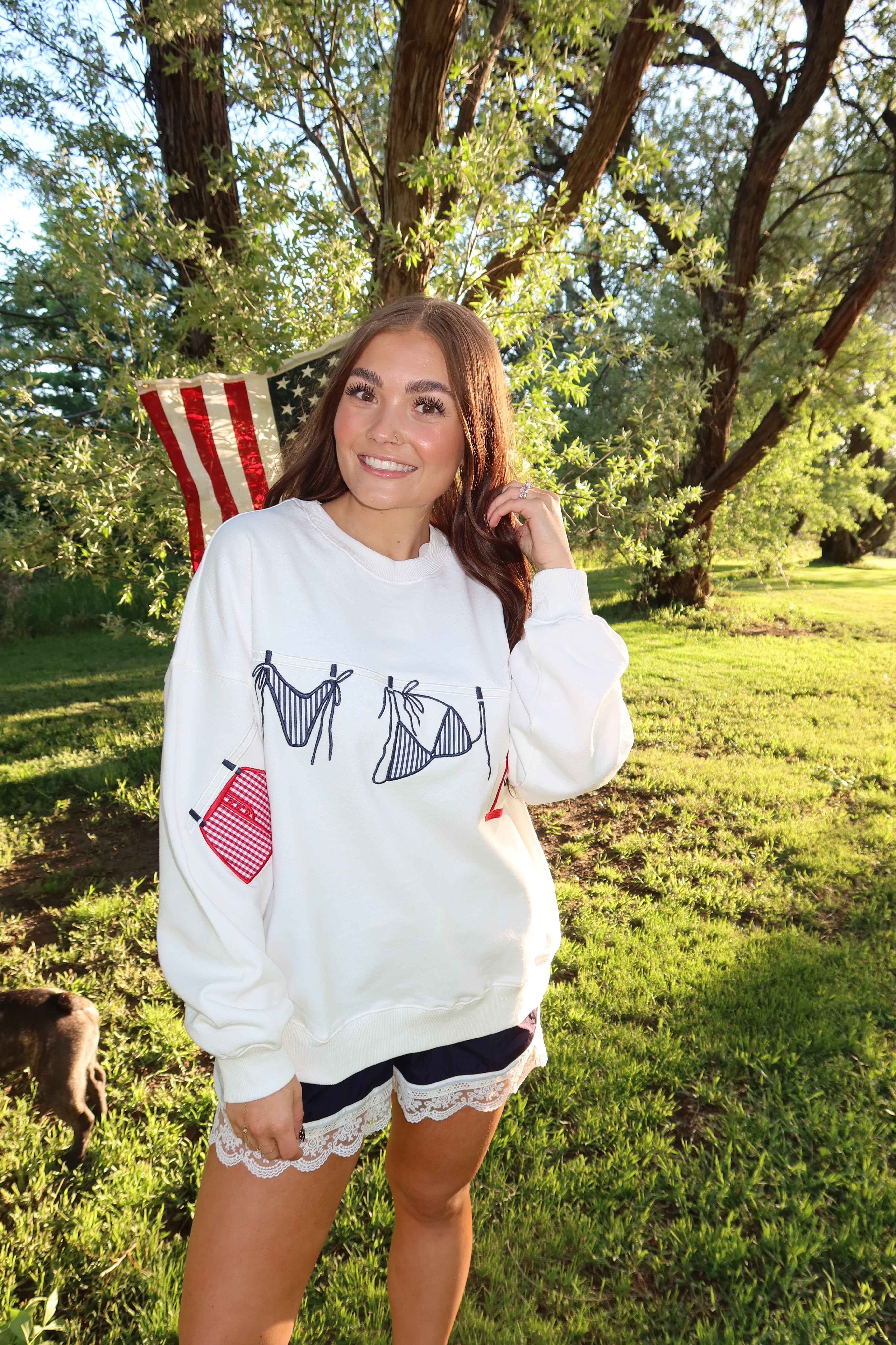 The Americana Summer Crewneck