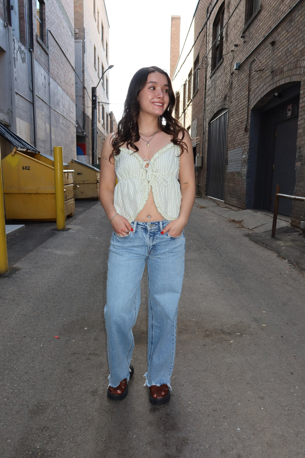 The Capri Tie Top