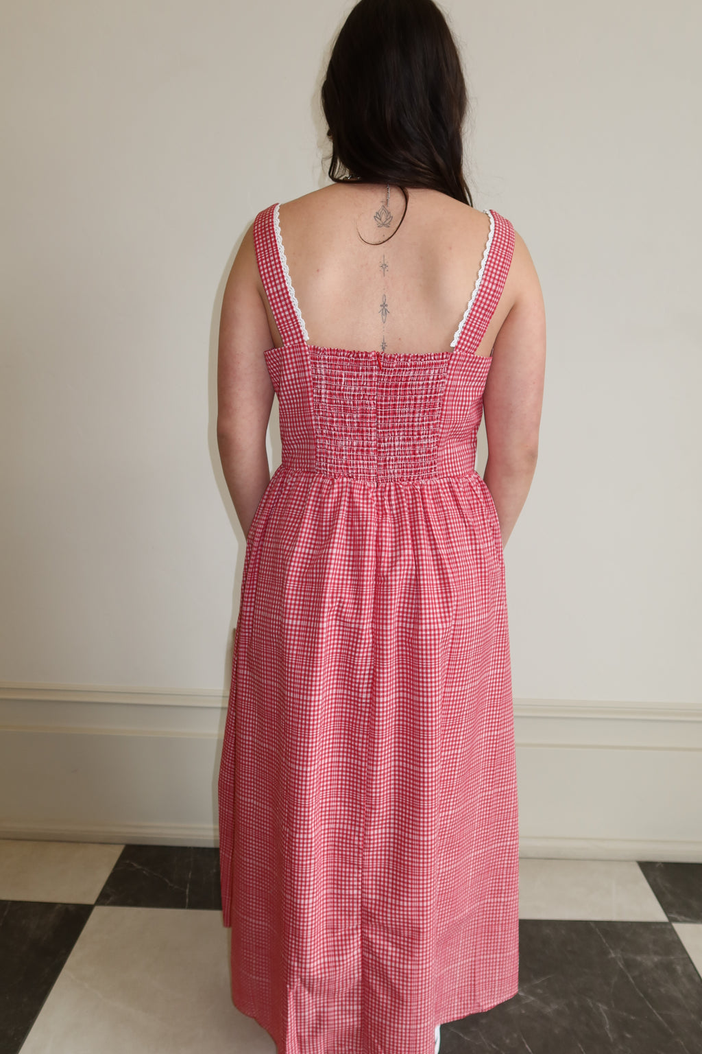 Rosie Check Dress