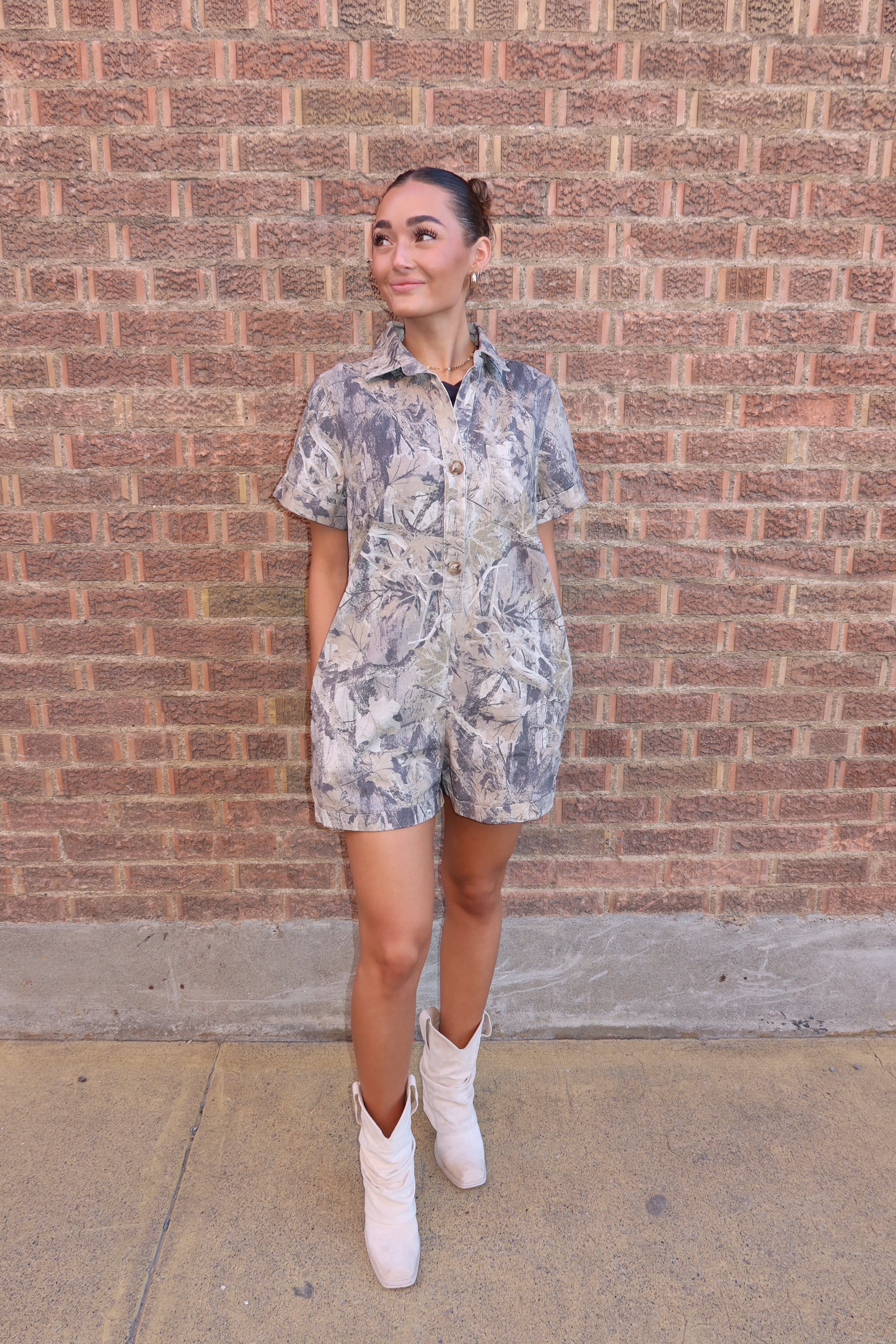 Ashridge Camo Romper
