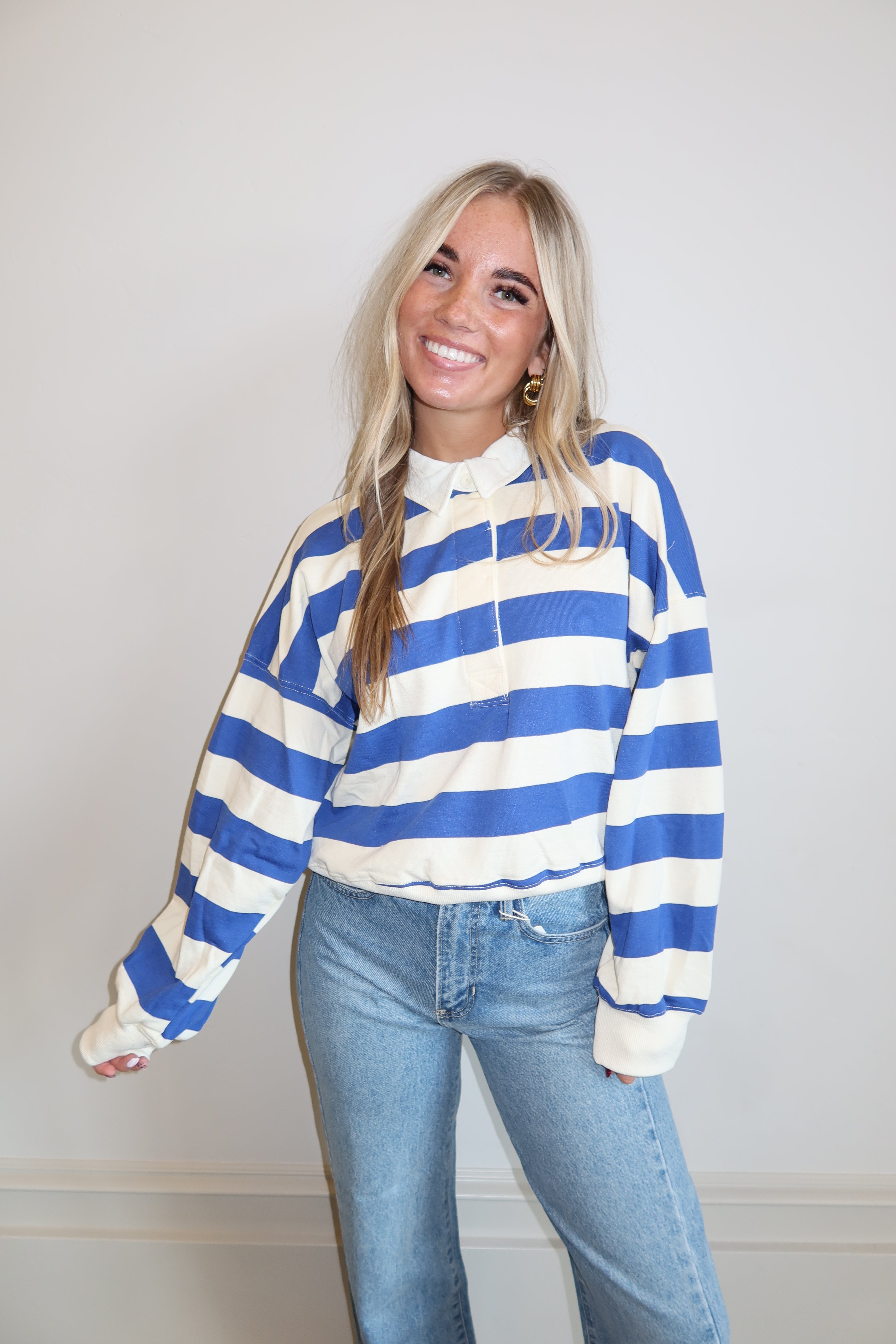 Skyline Stripes Long Sleeve Shirt