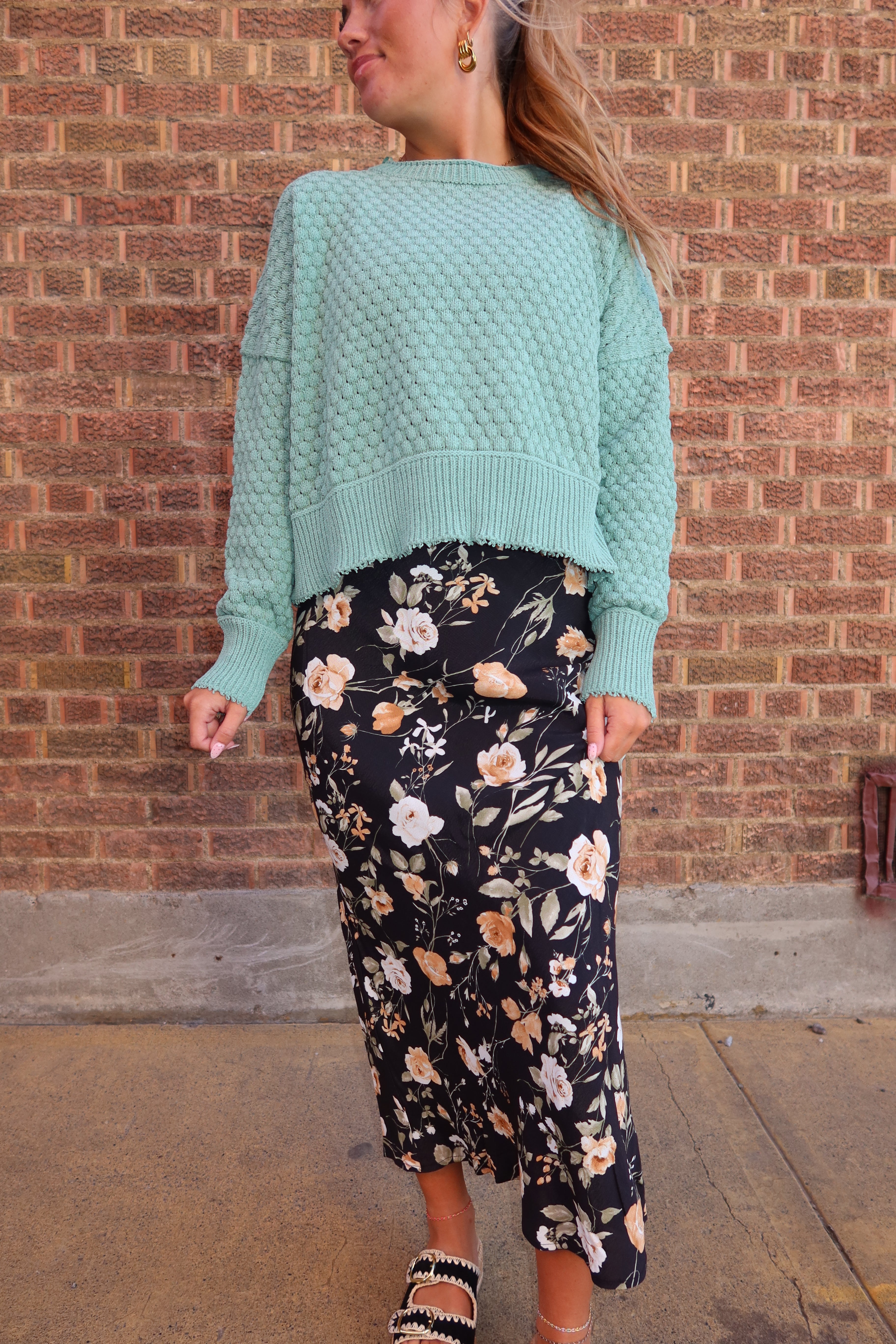 Midnight Bloom Skirt