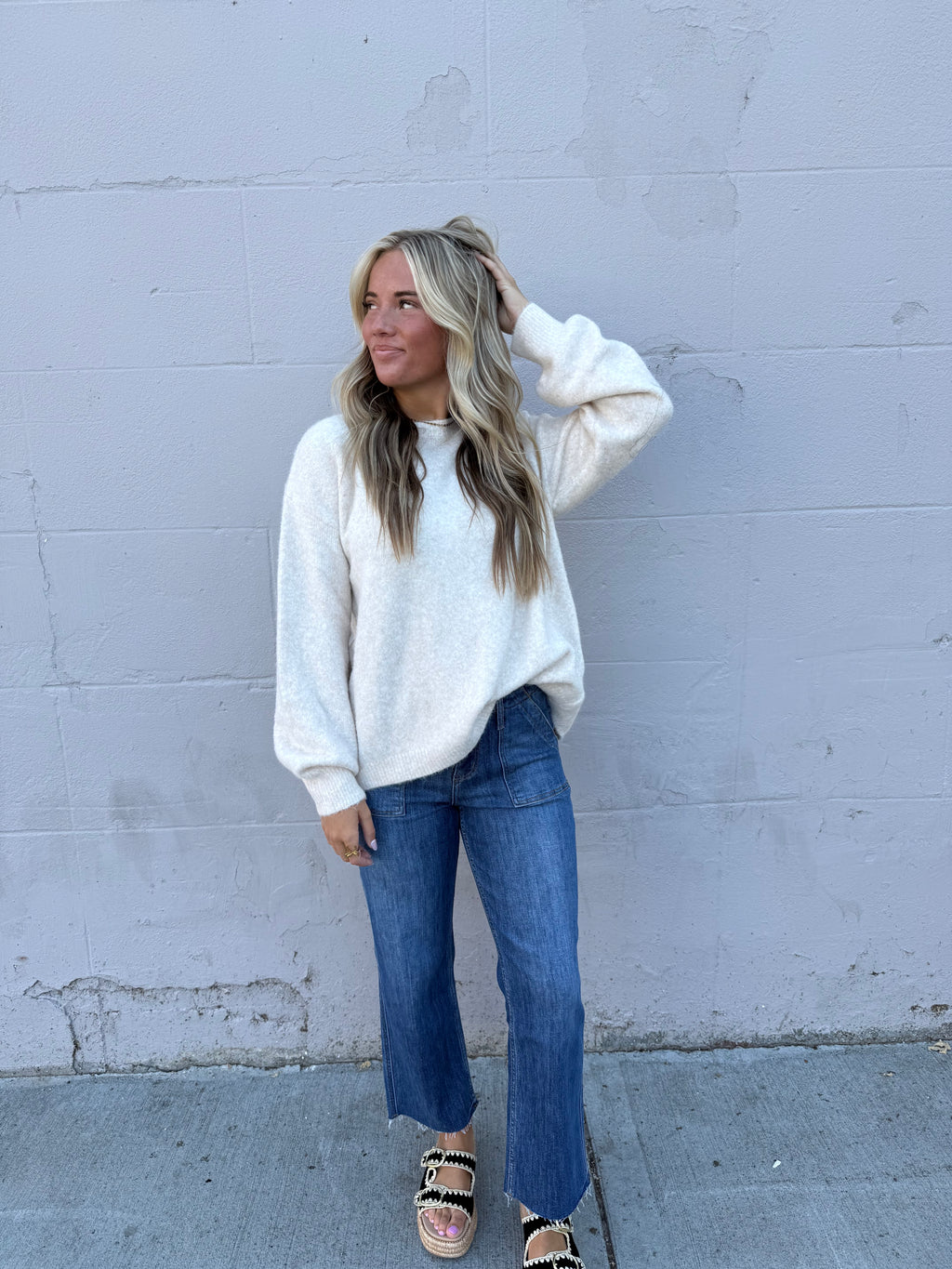 Sweet Harmony Bow-Back Sweater