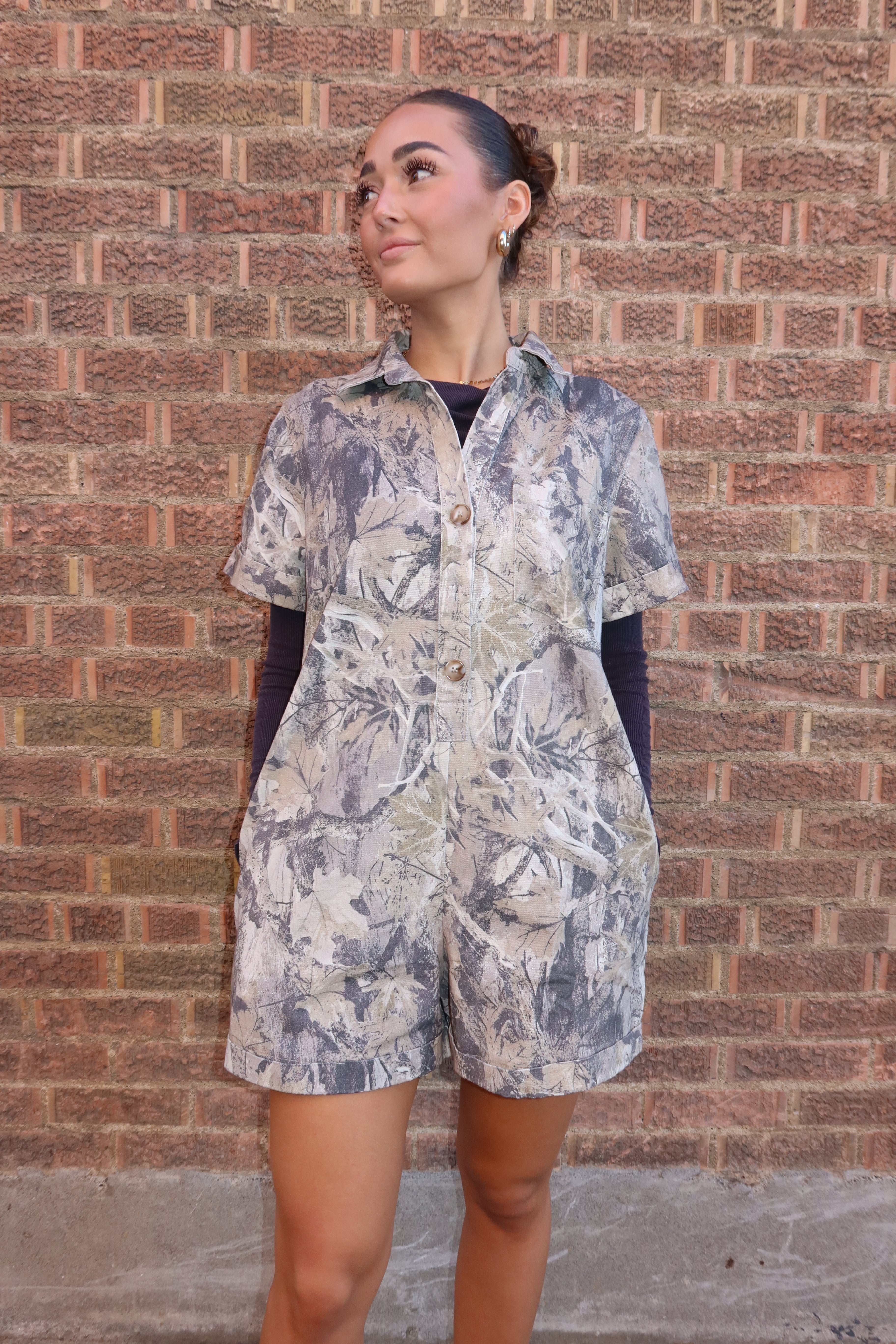 Ashridge Camo Romper