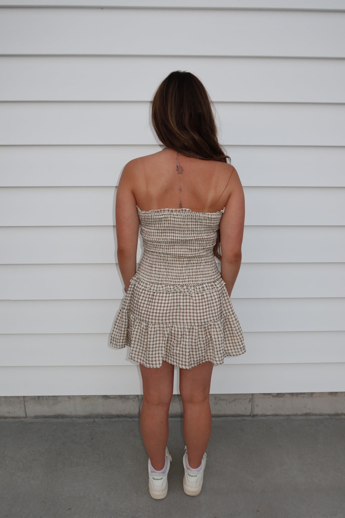 Smocked Mini Dress