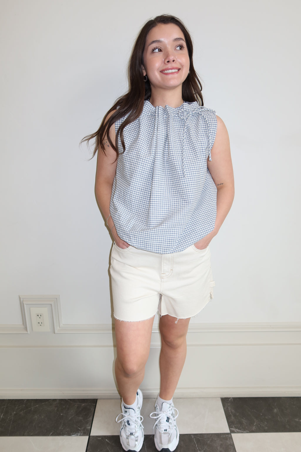 Harbor Gingham Blouse