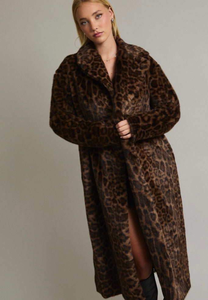 After Dark Leopard Coat