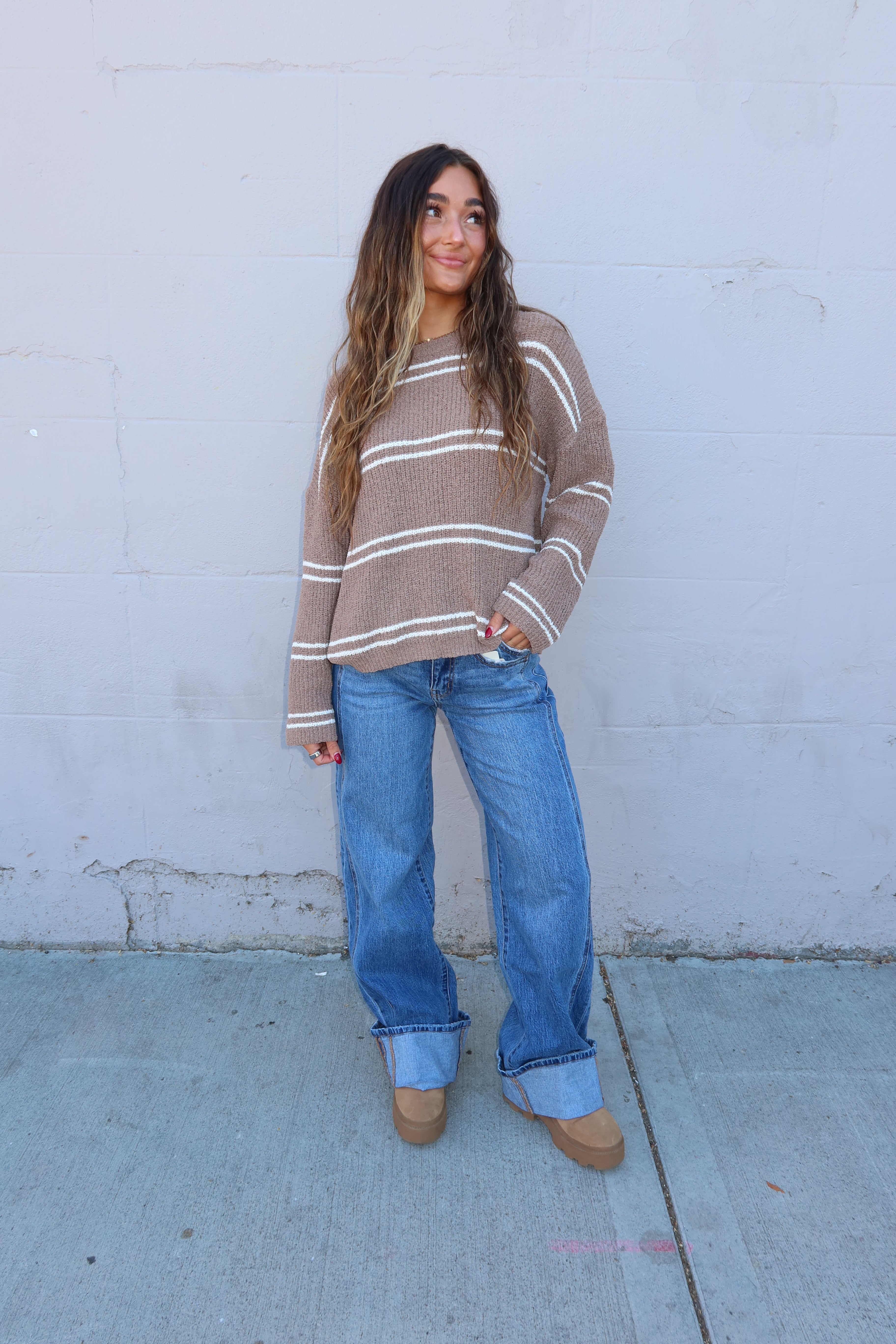 Ever Blue Wide Leg Jeans