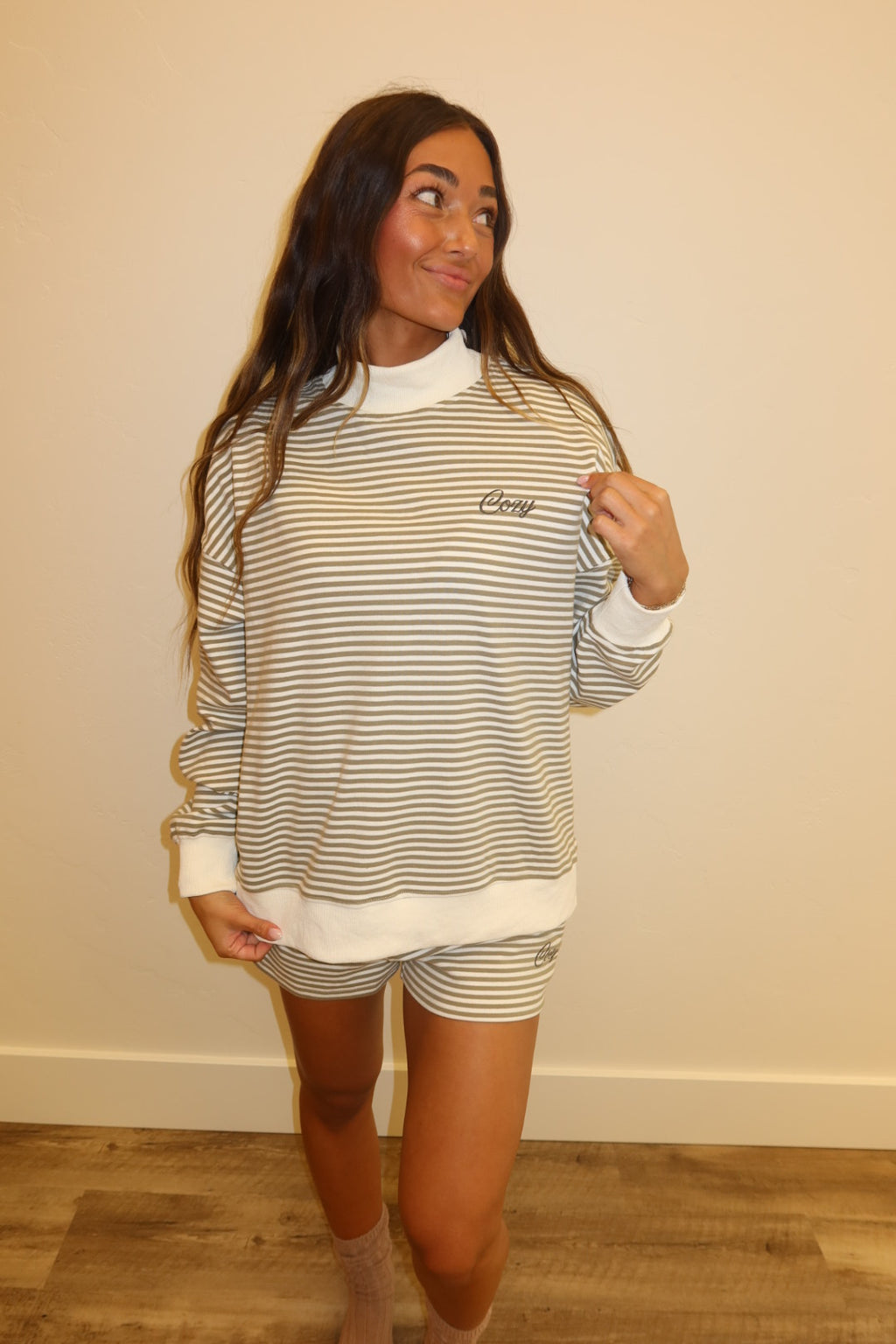 The Cozy Stripe Set