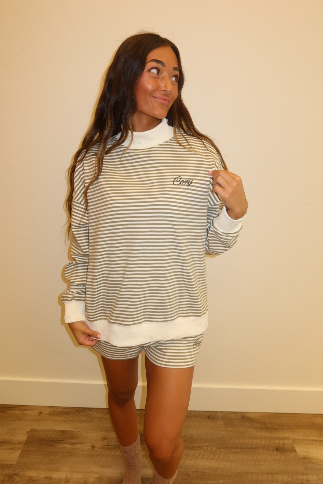 The Cozy Stripe Set