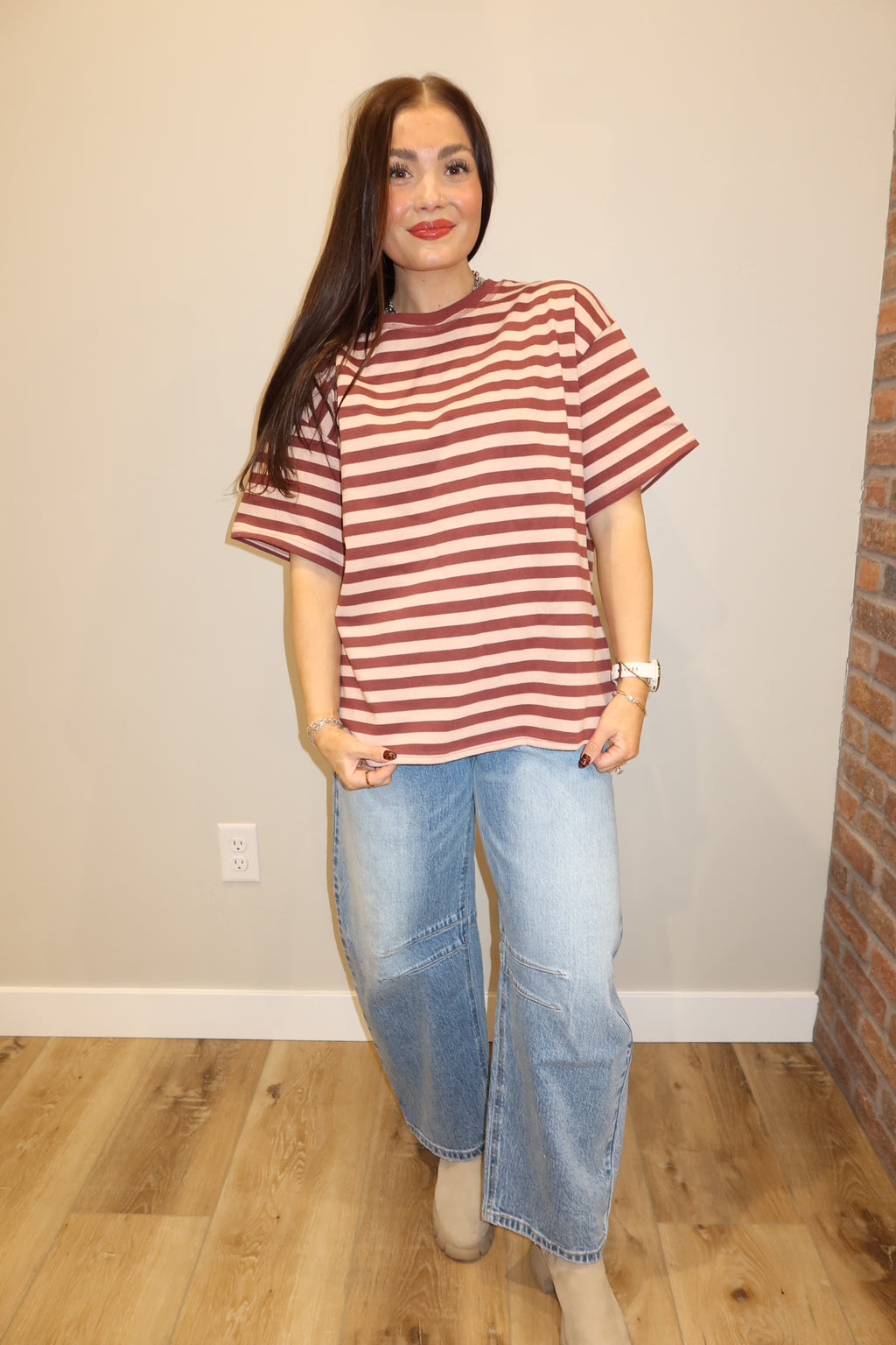 Weekender Strip Top
