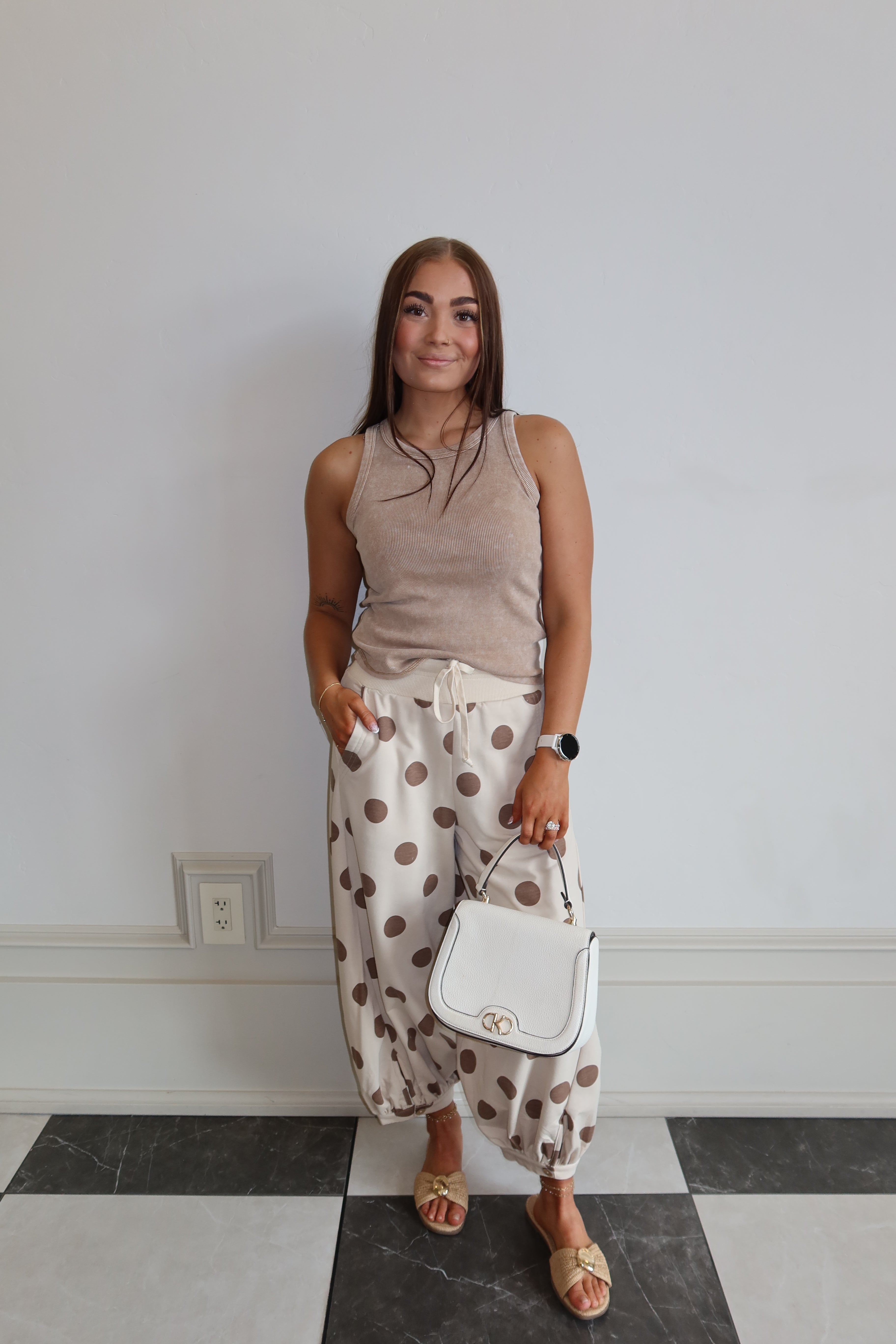 The Hazel Polka Pants