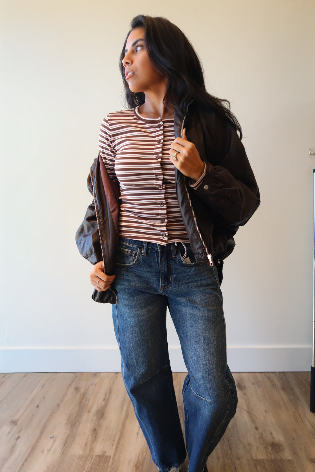 Downtown Brown Jacket