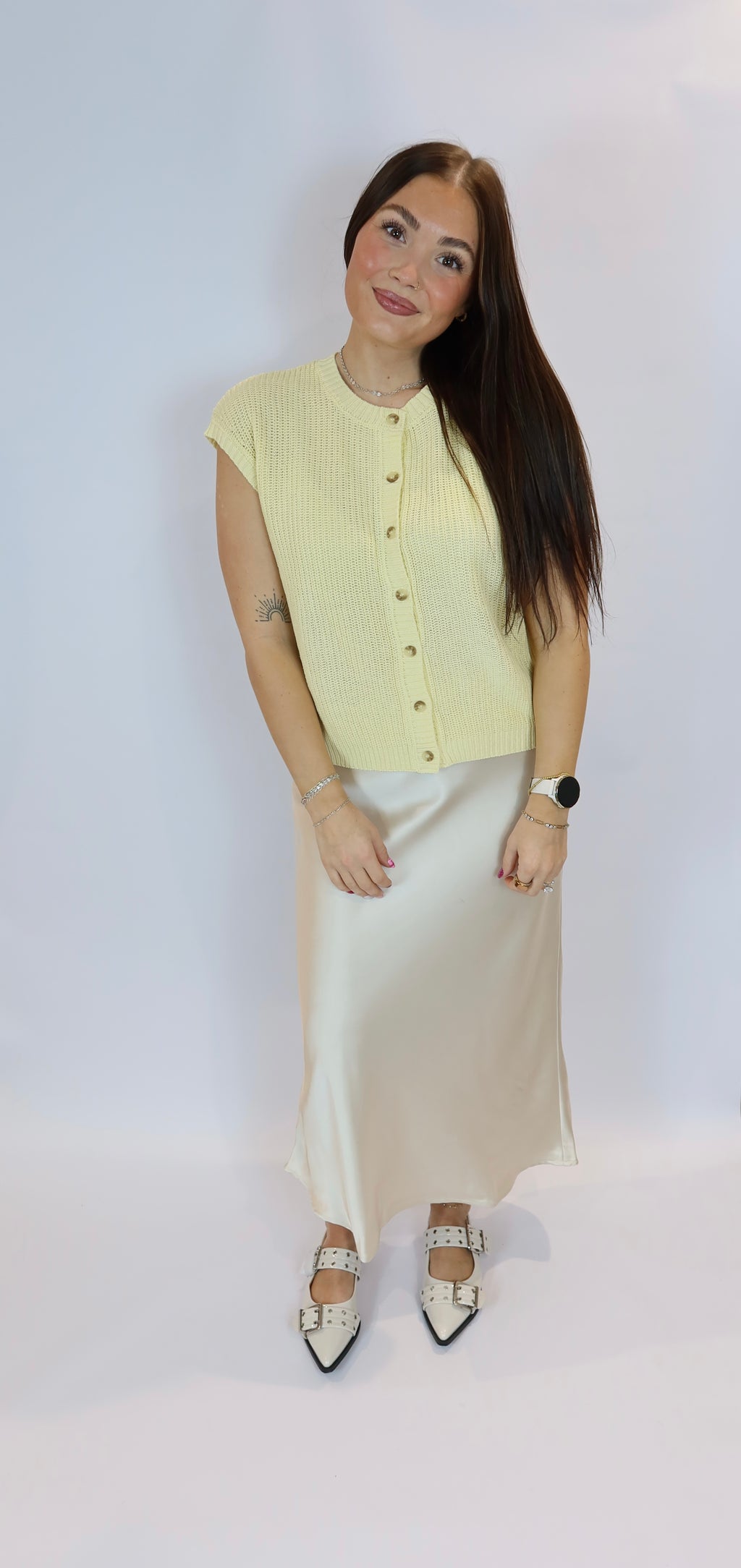 Sloane Satin Skirt