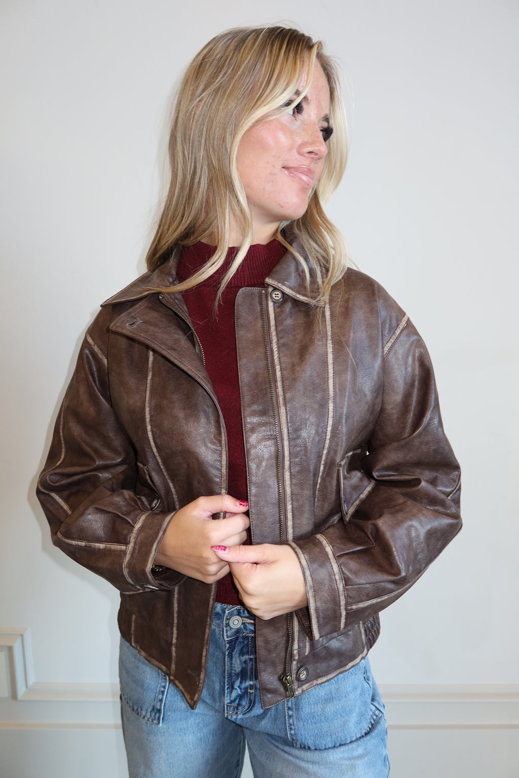 Whiskey Ridge Leather Jacket