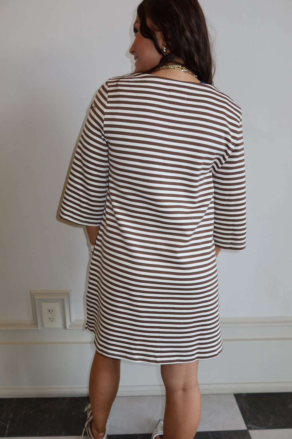 Mocha Coast Dress
