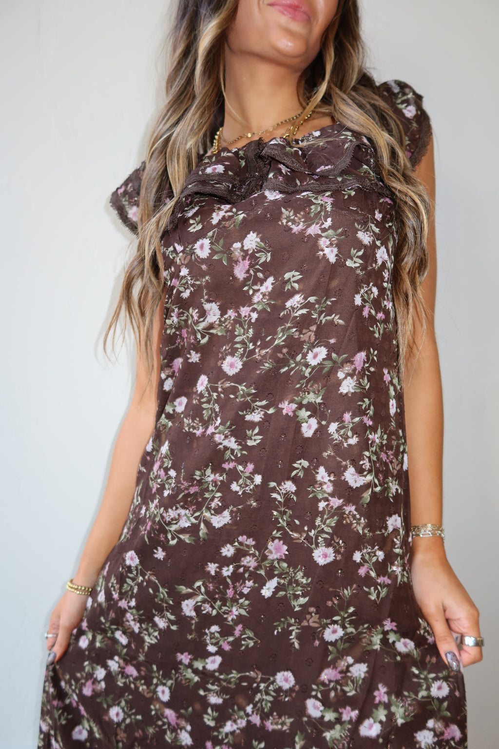 Hazel Wood Floral Dress