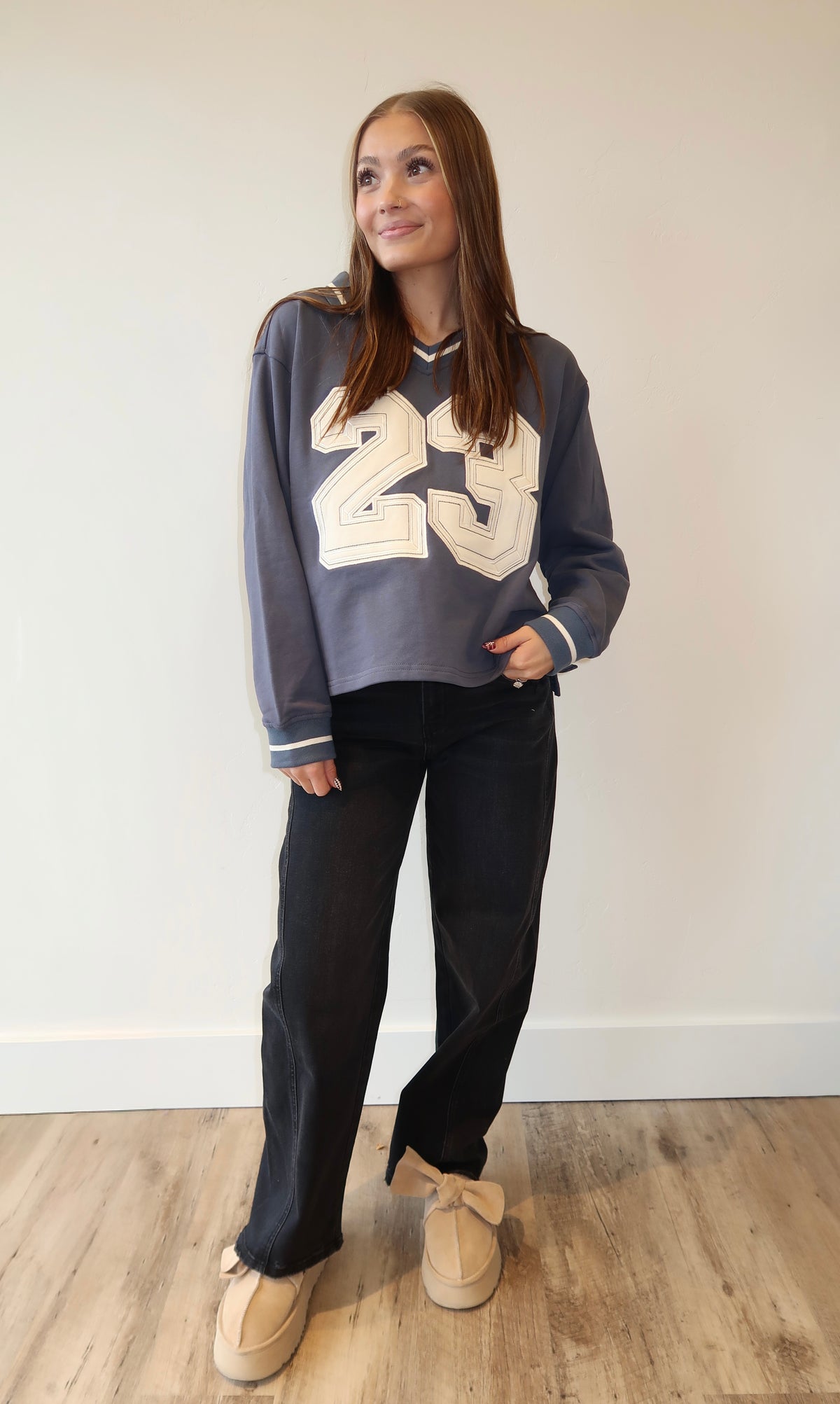 Vintage Varsity Top