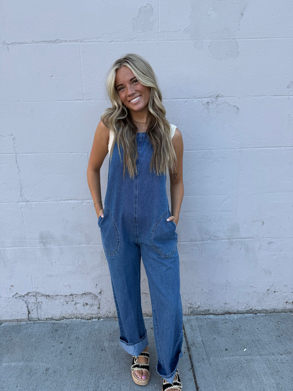 Classic Denim Overalls