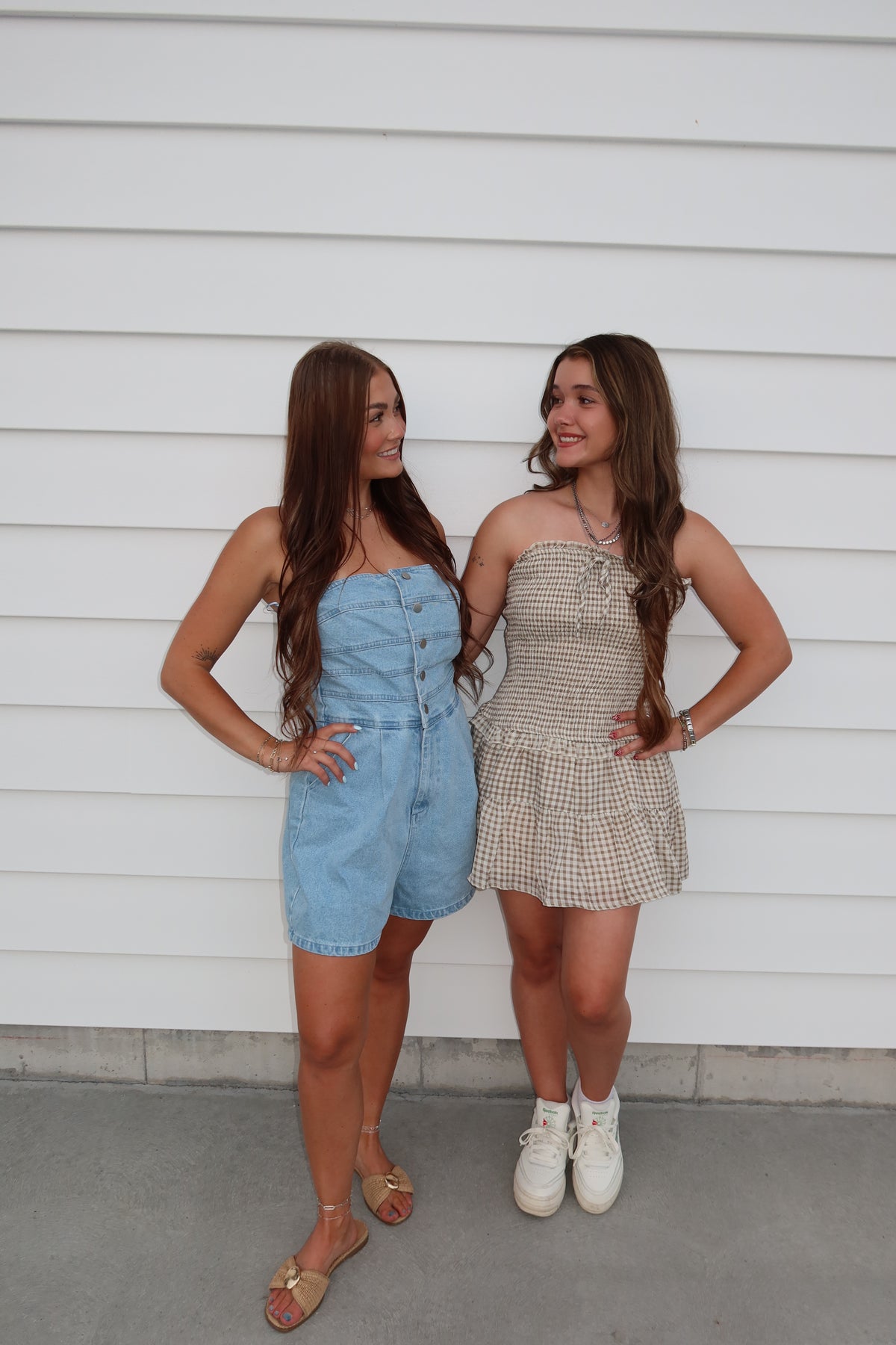 Smocked Mini Dress