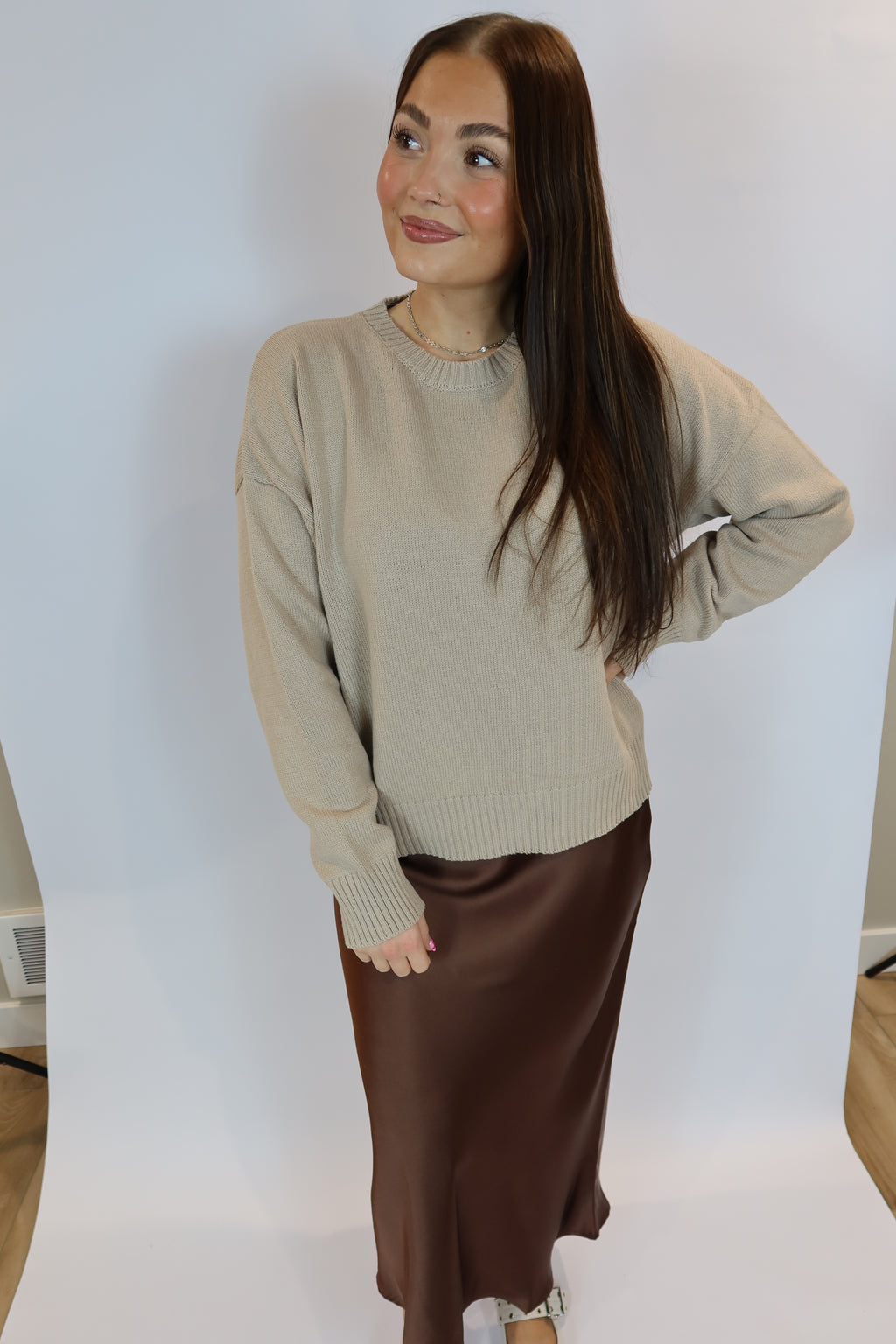 Sandstone Knit Sweater