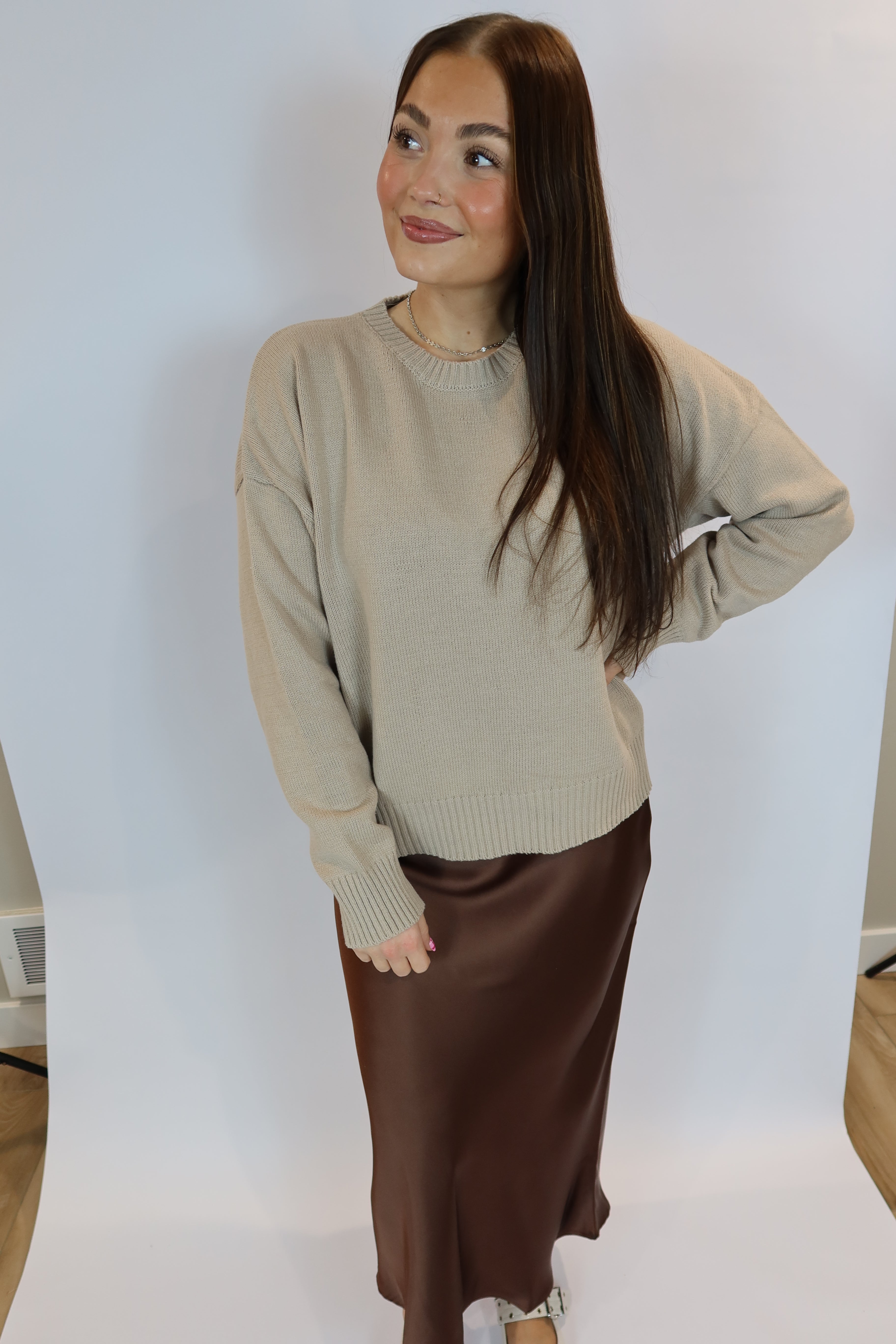 Sandstone Knit Sweater