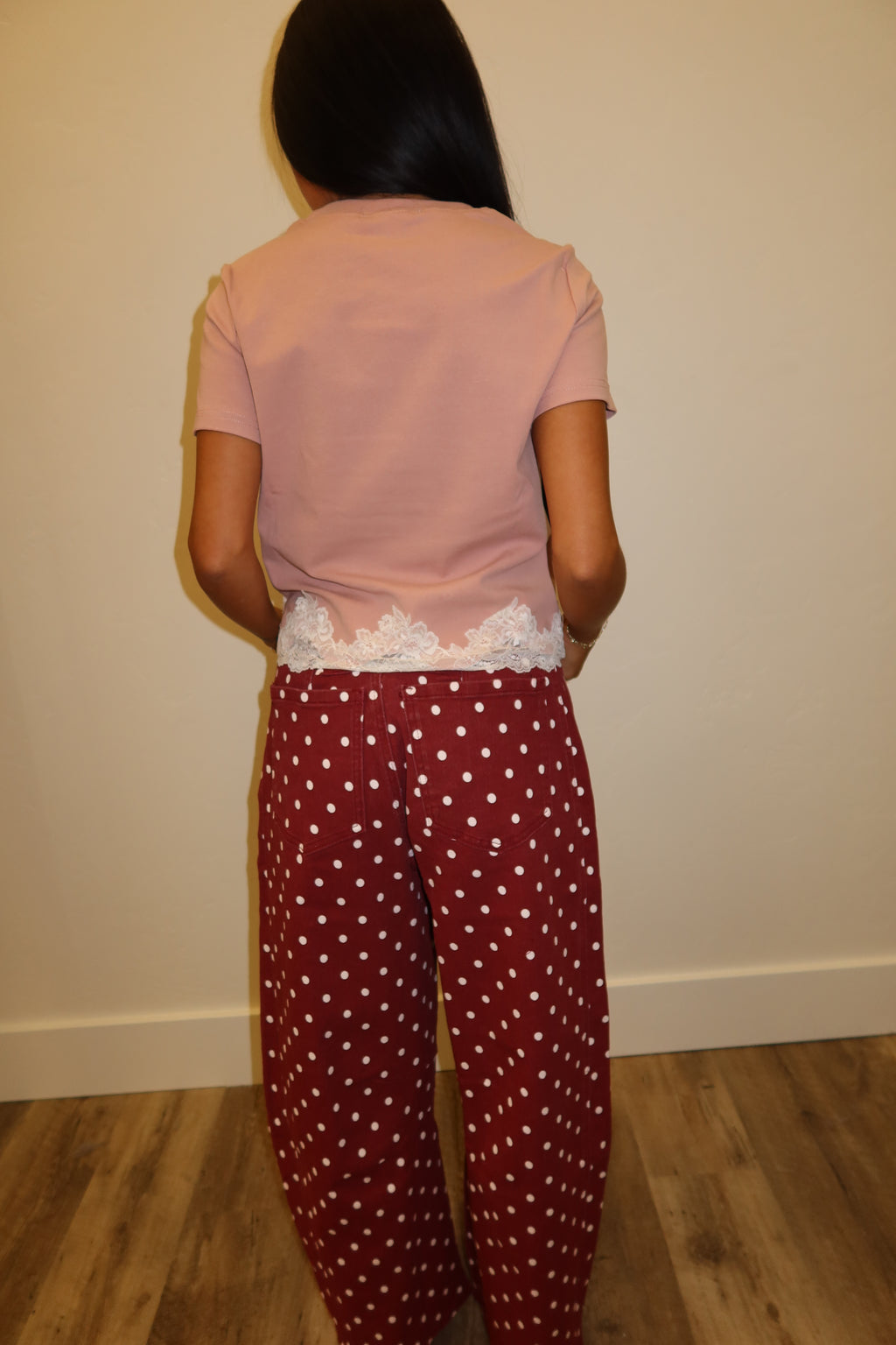 High waisted Cherry Barrel Pants