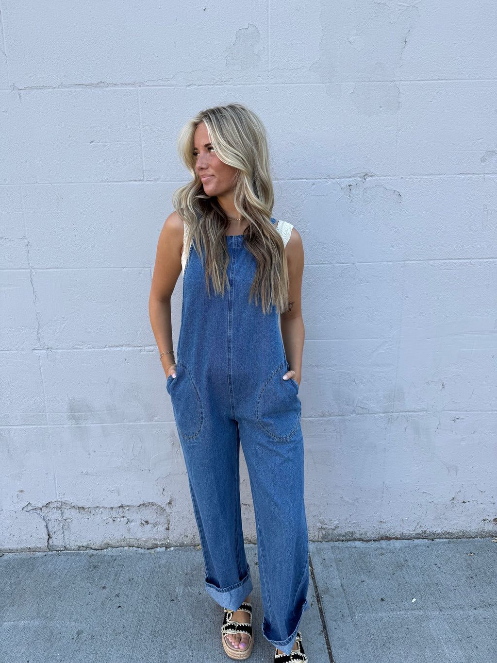 Classic Denim Overalls