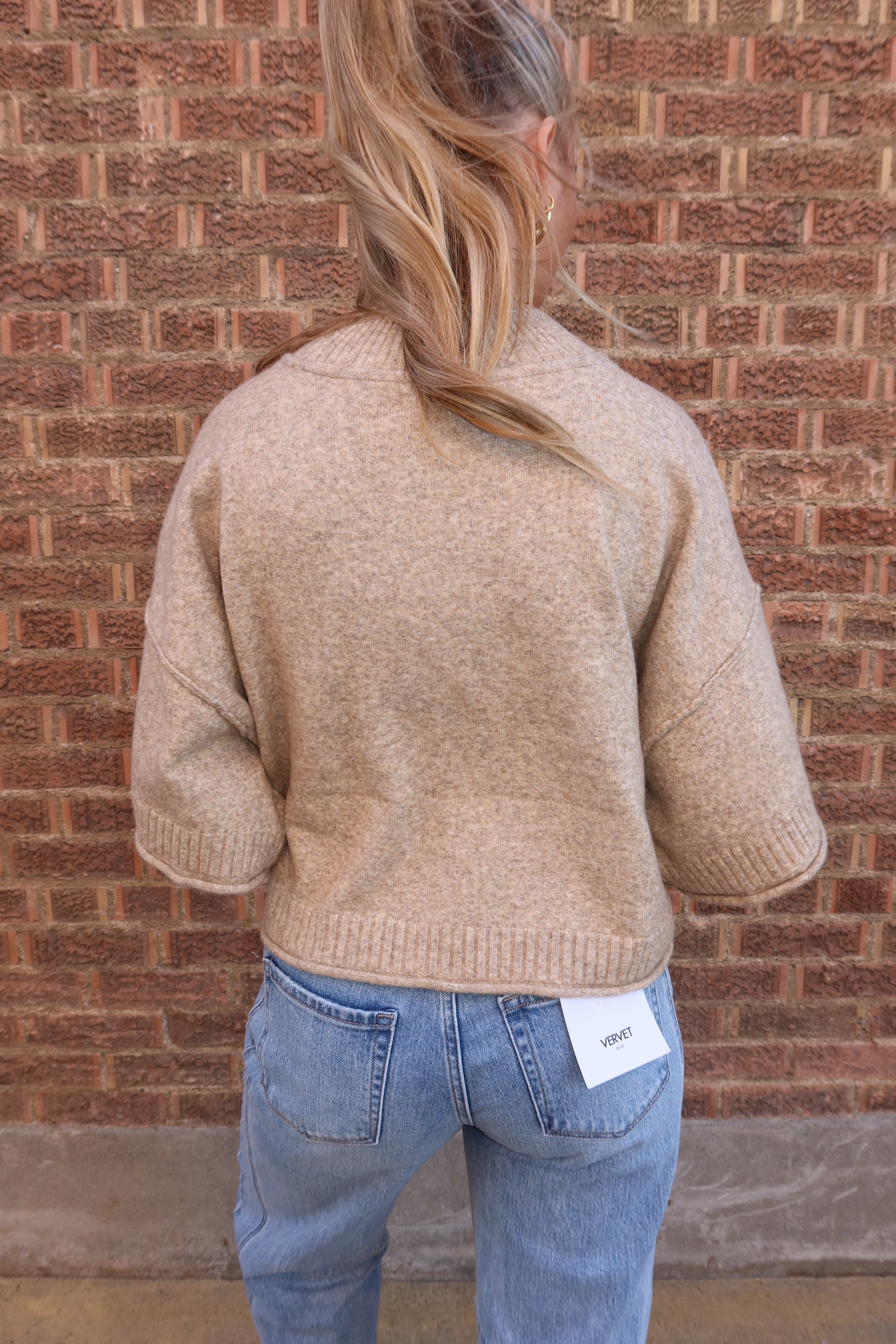 Mocha Mousse Knit Top