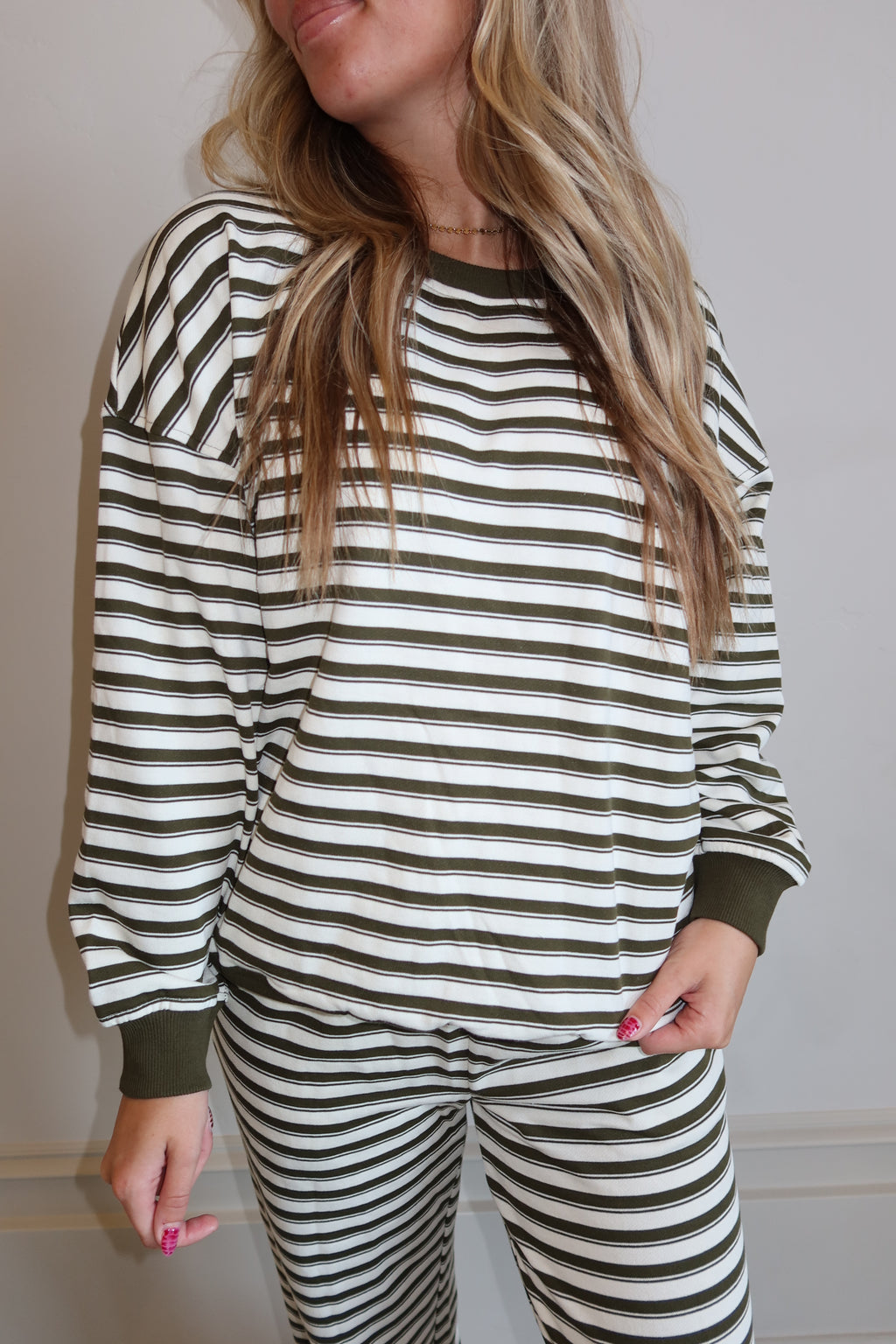 Coastal Stripe Cozy Set