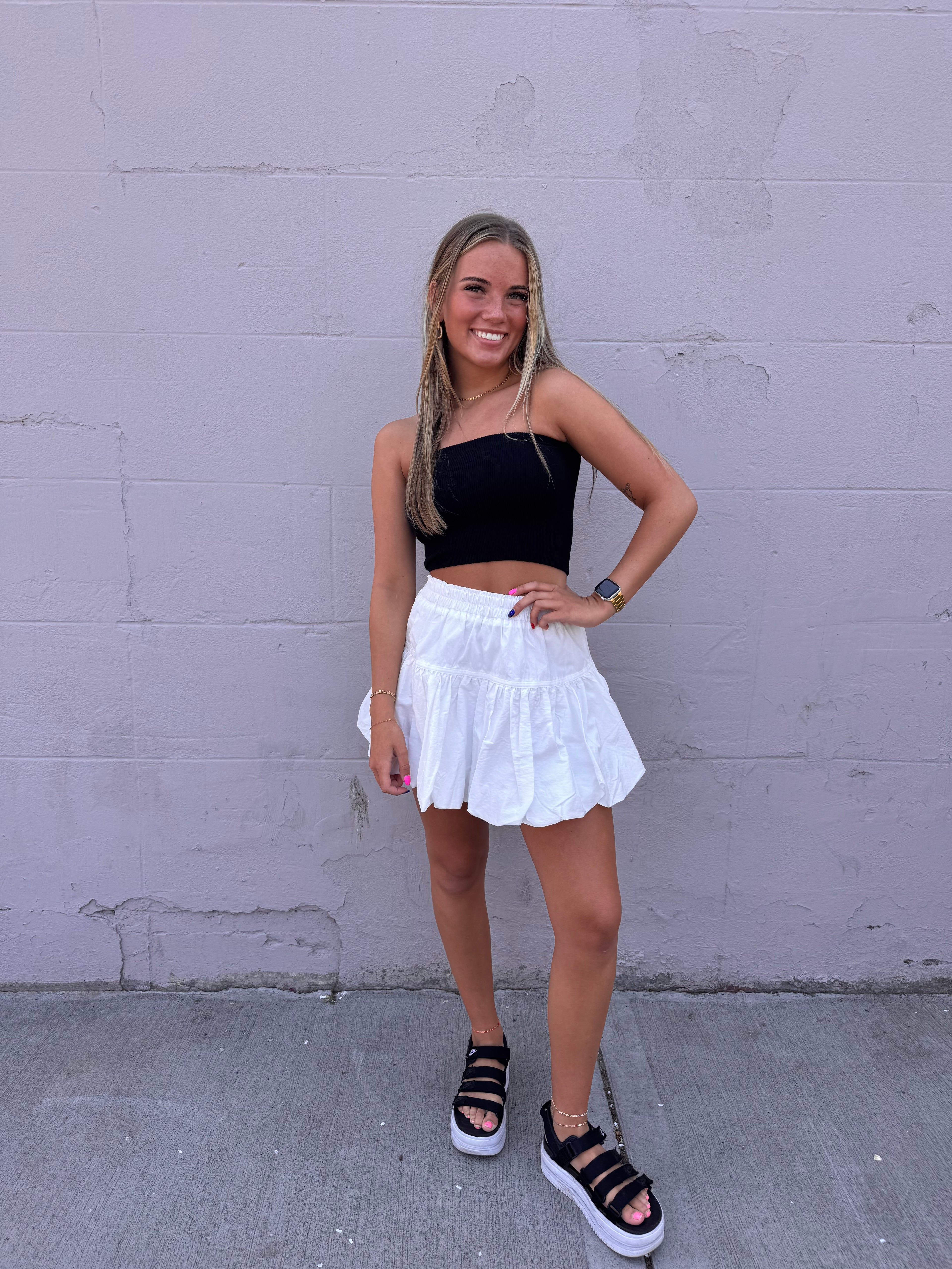 Ribbed Essentials Tube Top