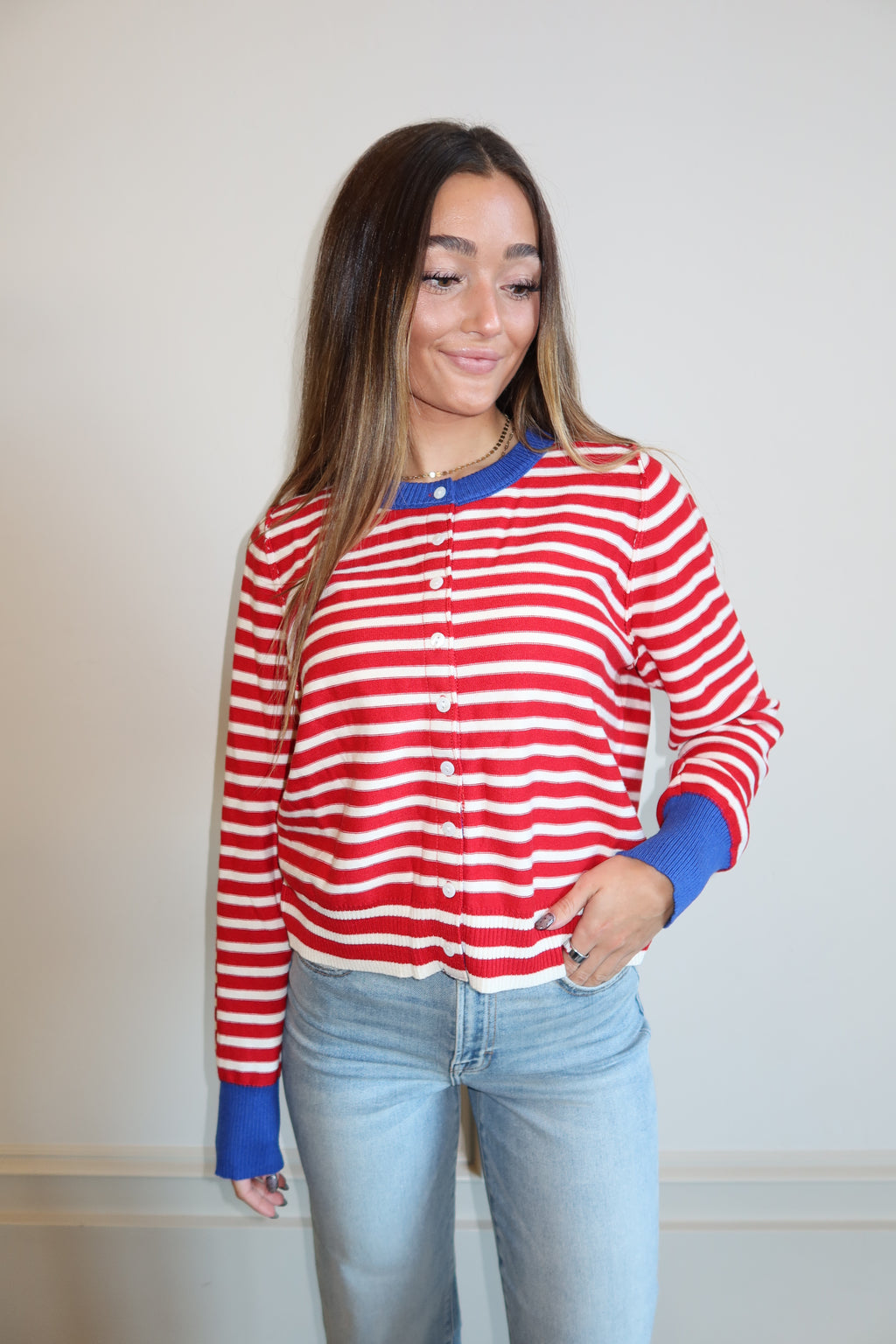 All-American Stripe Sweater
