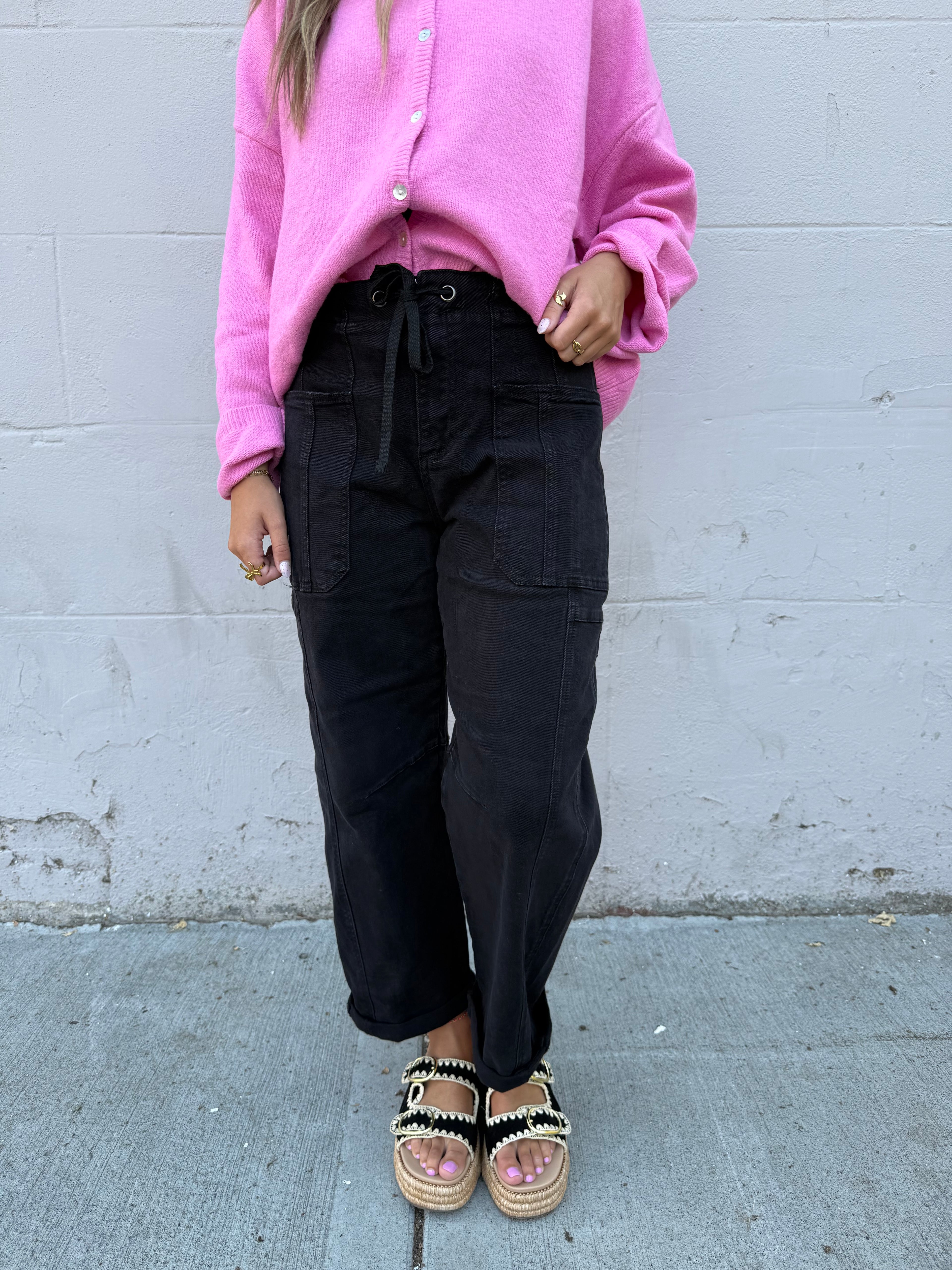Midnight Barrel Pants