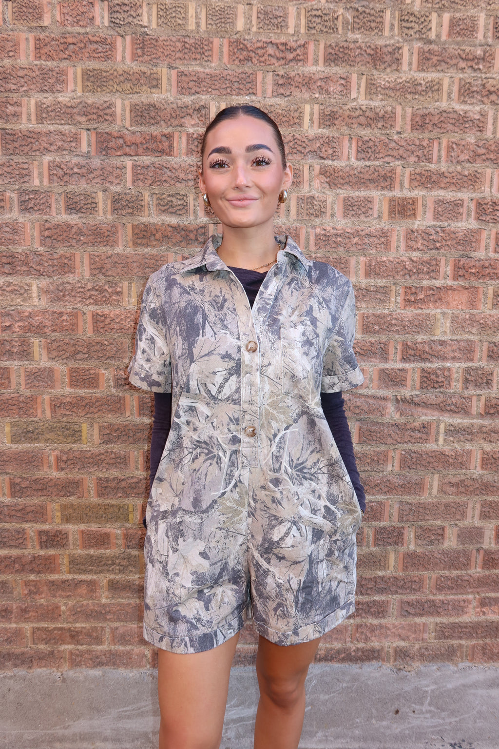 Ashridge Camo Romper