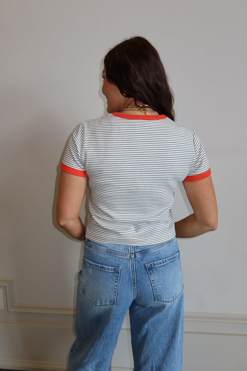Coral Coast Ringer Tee