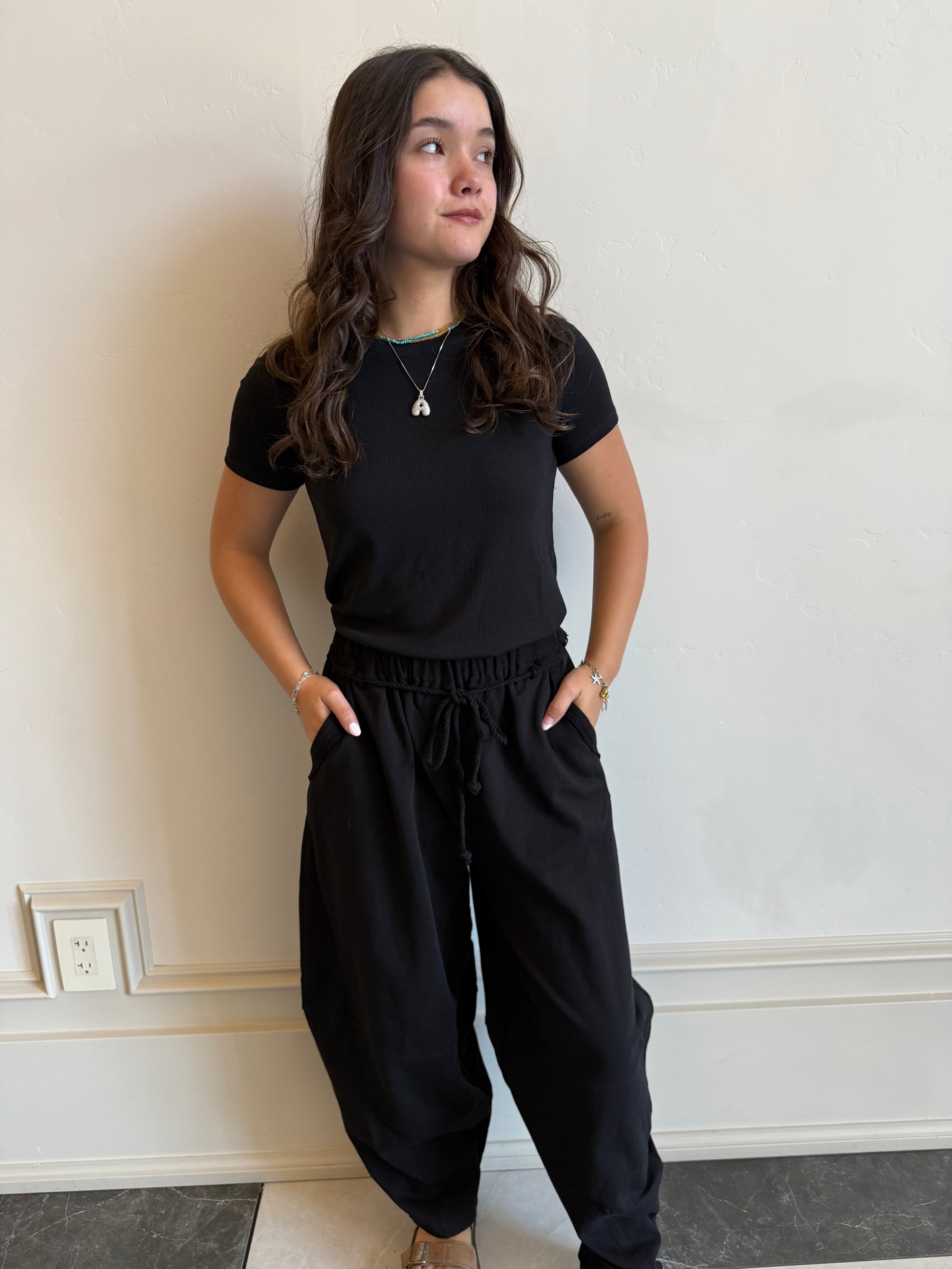 Midnight Remix Barrel Joggers